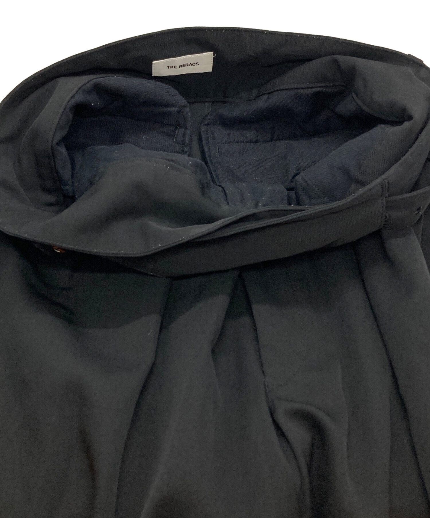 THE reracs グルカパンツ　ブラック　46サイズ THE RERACS / ザ リラクス】The Gurkha グルカスラックス / Blackの