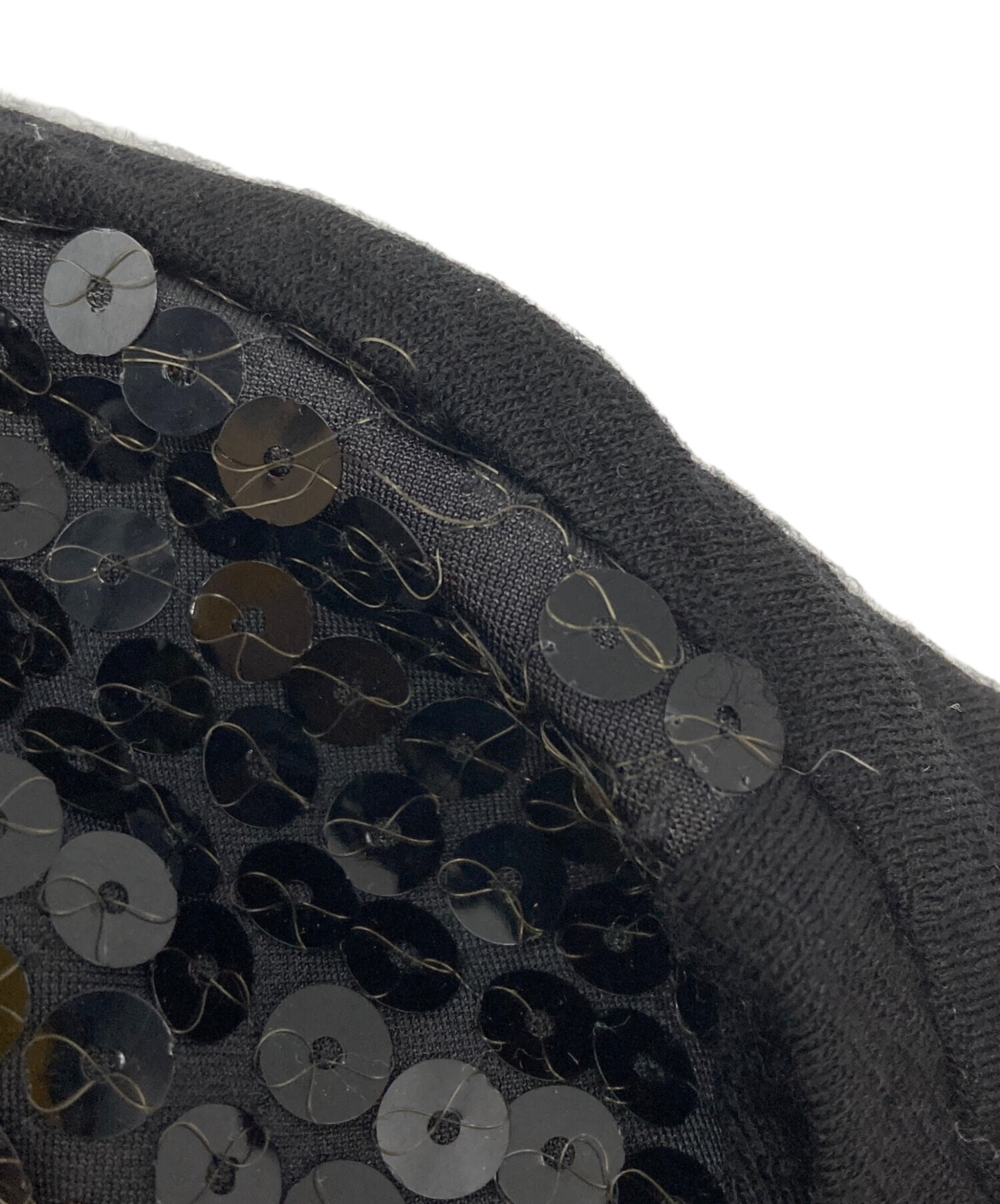 トリココムデギャルソン　キャミソール　スパンコール　レース　ノースリーブトップス トリココムデギャルソン キャミソール スパンコール レース