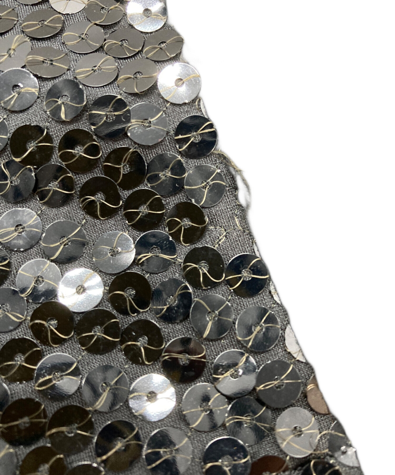 トリココムデギャルソン　キャミソール　スパンコール　レース　ノースリーブトップス トリココムデギャルソン キャミソール スパンコール レース