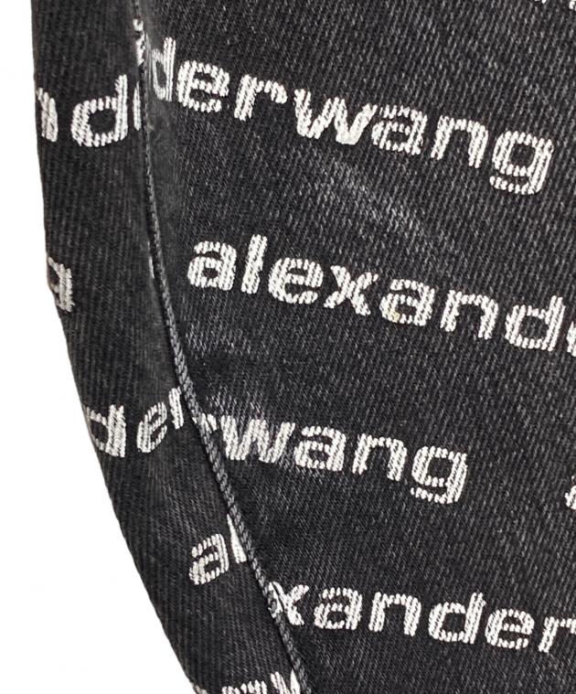 レア❗ Alexander Wang サイドロゴ ジョガーデニム Alexander Wangサイドロゴ ジョガーデニムパンツ S 【公式通販】