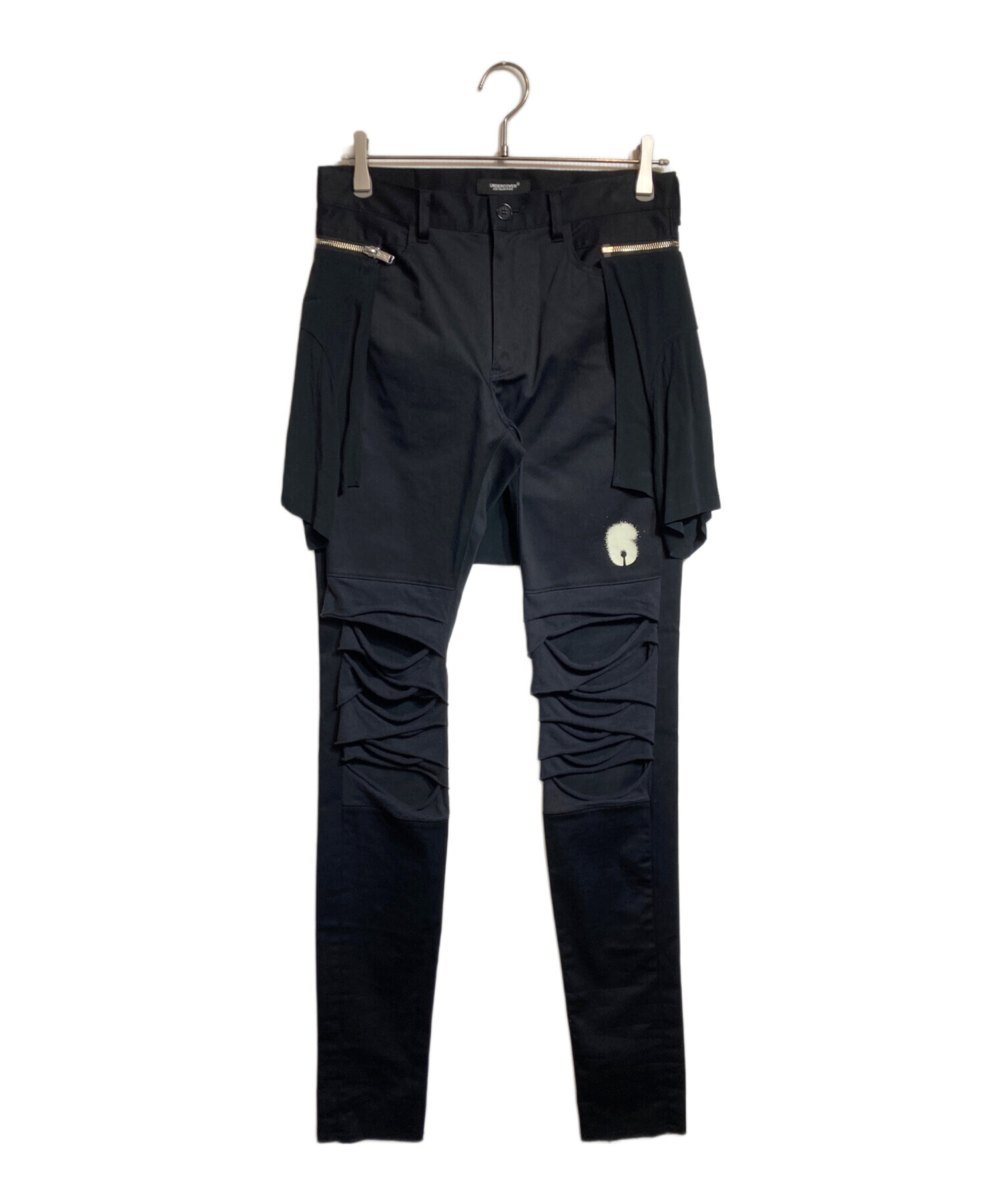 中古・古着通販】UNDERCOVER (アンダーカバー) シャツドッキングパンツ