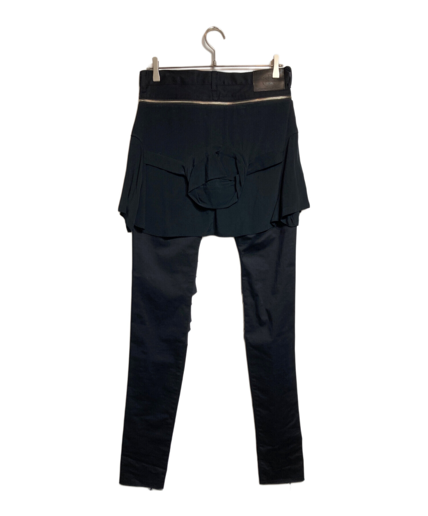 06AW アンダーカバー パンツ ドッキング ニット カーゴ 中古・古着通販】UNDERCOVER (アンダーカバー) シャツドッキングパンツ
