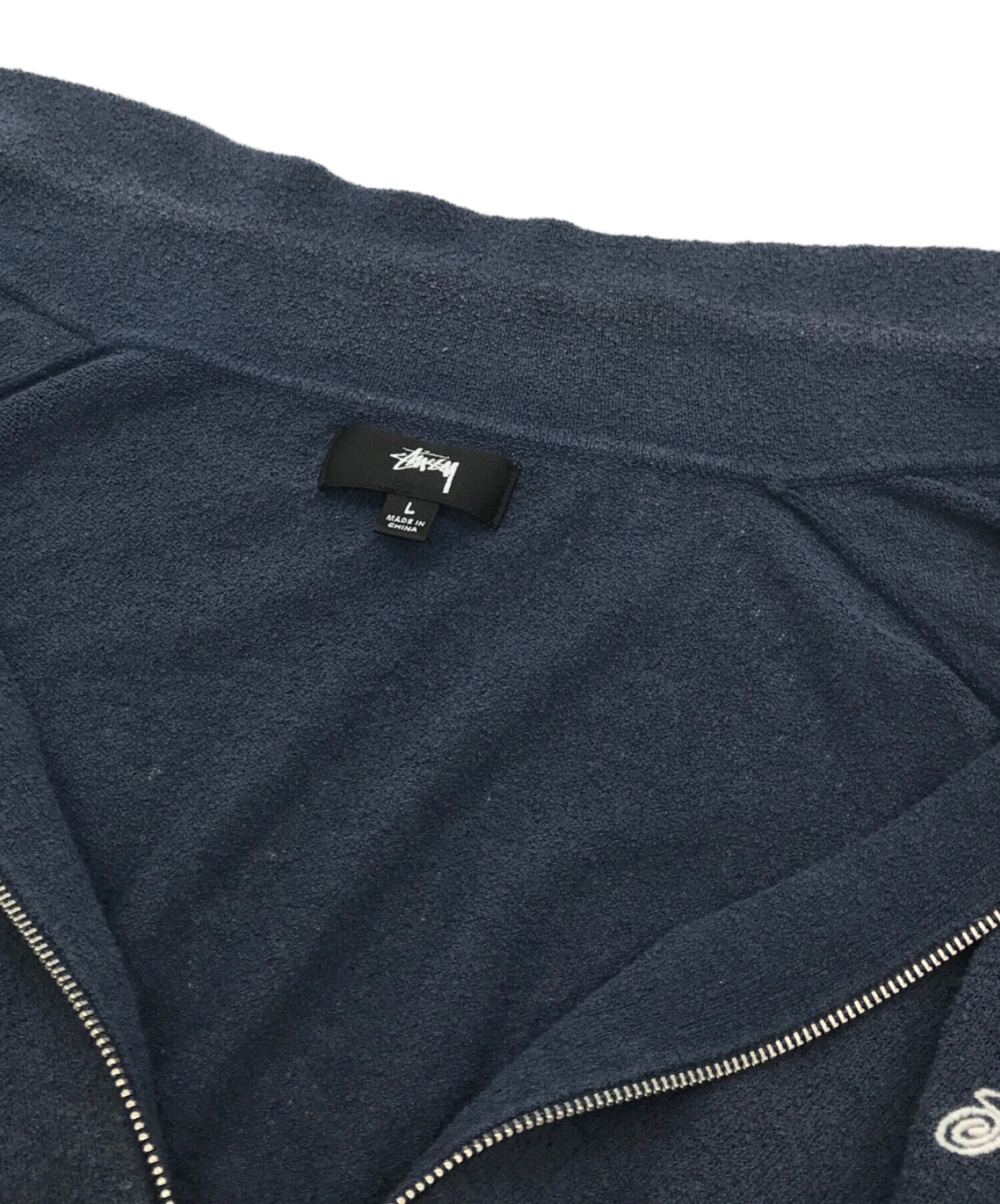 中古・古着通販】stussy (ステューシー) LIGHT WEIGHT LS ZIP POLO
