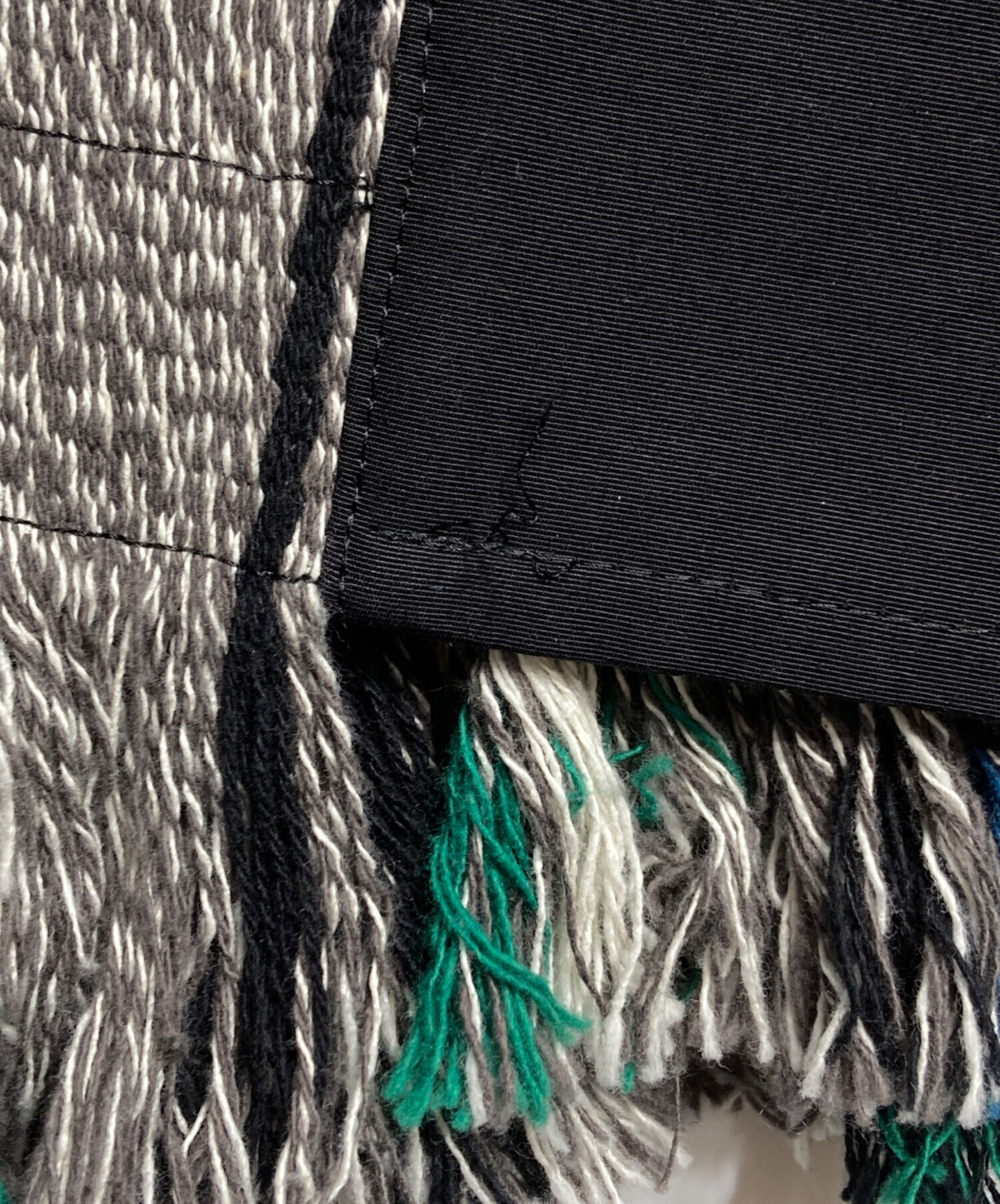 sacai サカイ 22SS ラグジャガードスカート 0 sacai サカイ 22SS ラグジャガードスカート