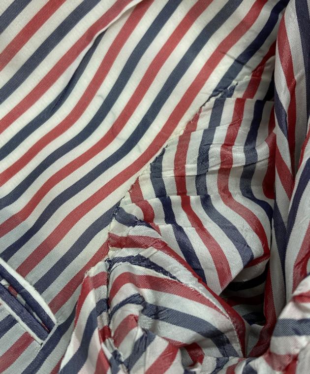 【完売品☆未使用級】THOM BROWNE ナイロンジャケット 金ボタン 3 美品/ THOM BROWNE トムブラウン アーム トリコロールライン 金ボタン