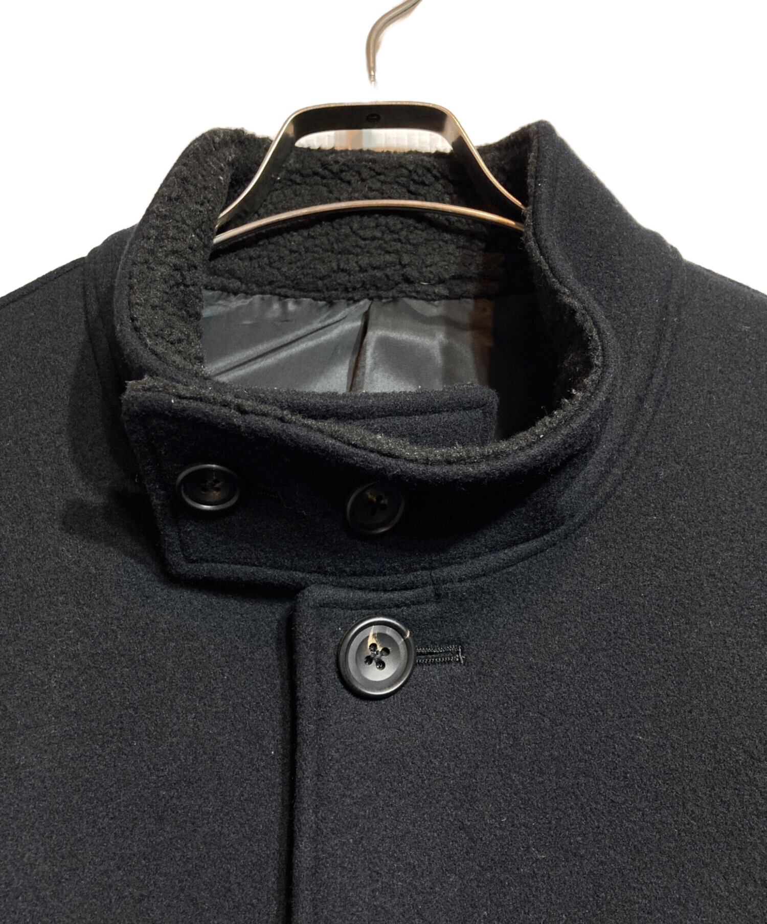 中古・古着通販】stein (シュタイン) OVER SLEEVE STAND COLLAR COAT