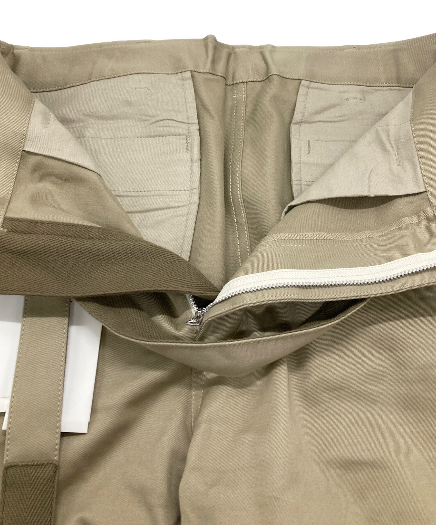 中古・古着通販】sacai (サカイ) Cotton Chino Pants ベージュ サイズ