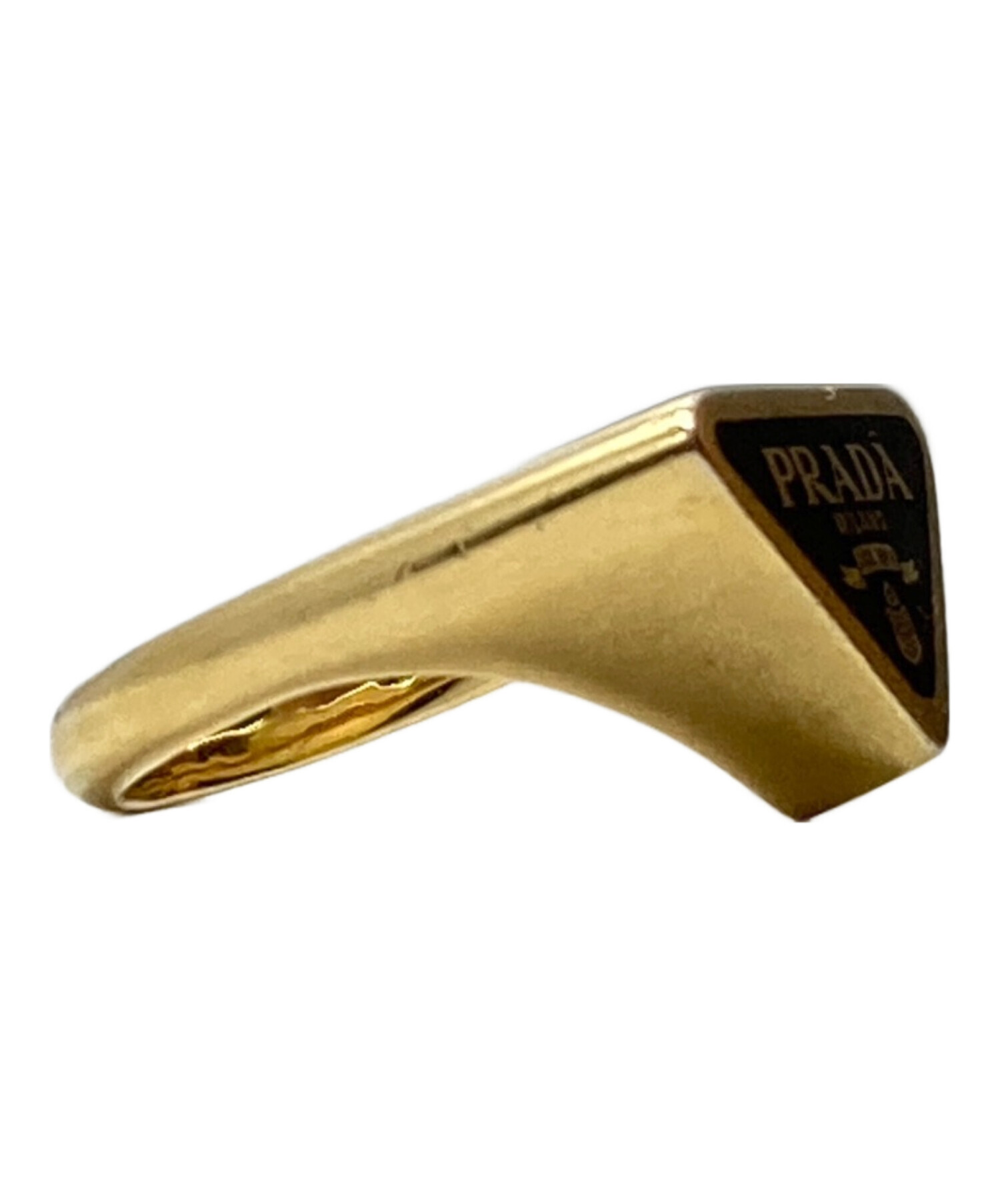 中古・古着通販】PRADA (プラダ) トライアングルシンボルリング