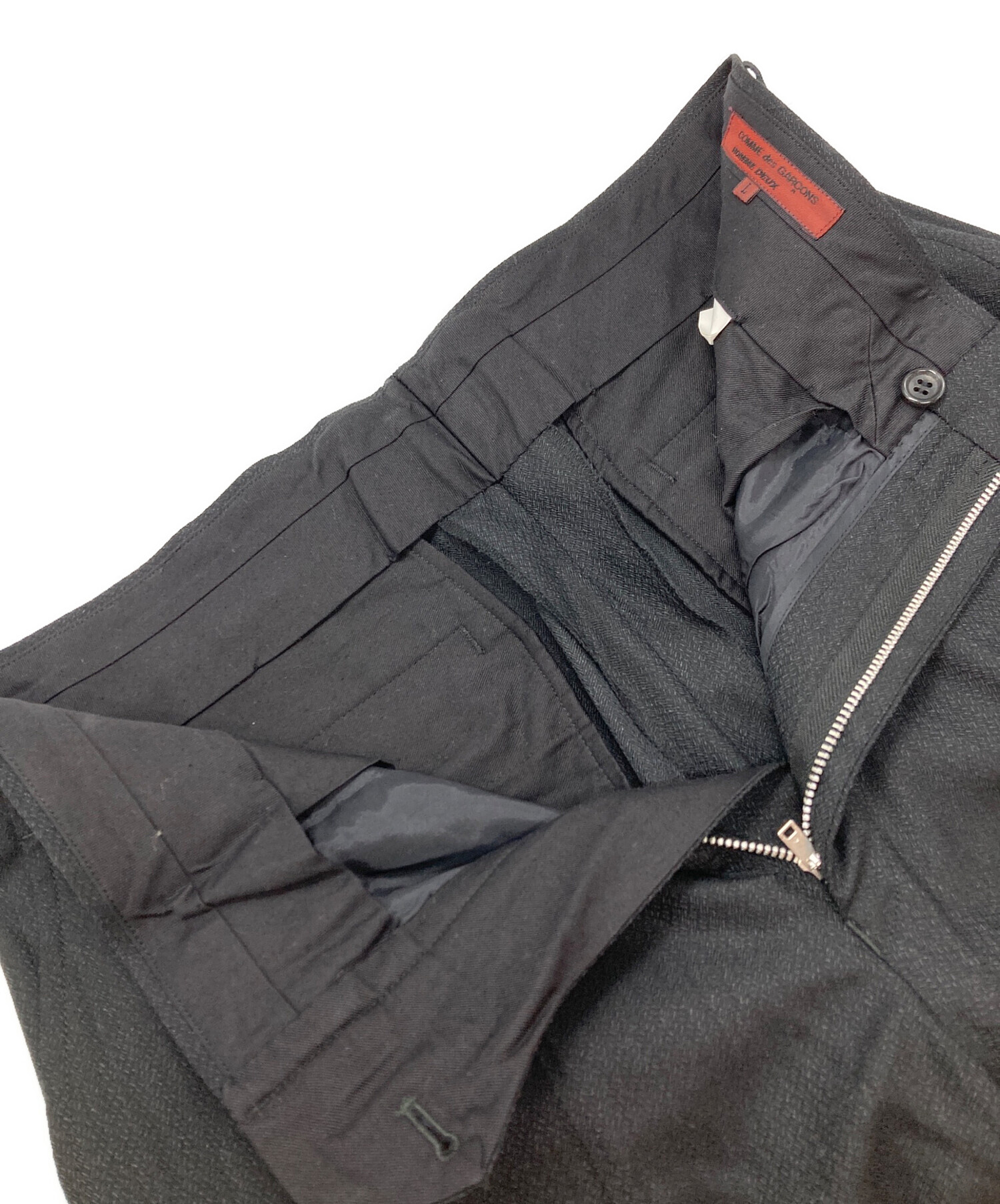 COMME des GARÇONS AD2019 スラックス アーカイブ 中古・古着通販】COMME des GARCONS HOMME DEUX (コムデギャルソン