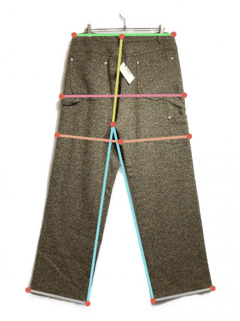 中古・古着通販】AURALEE (オーラリー) HOMESPUN TWEED PAINTER PANTS