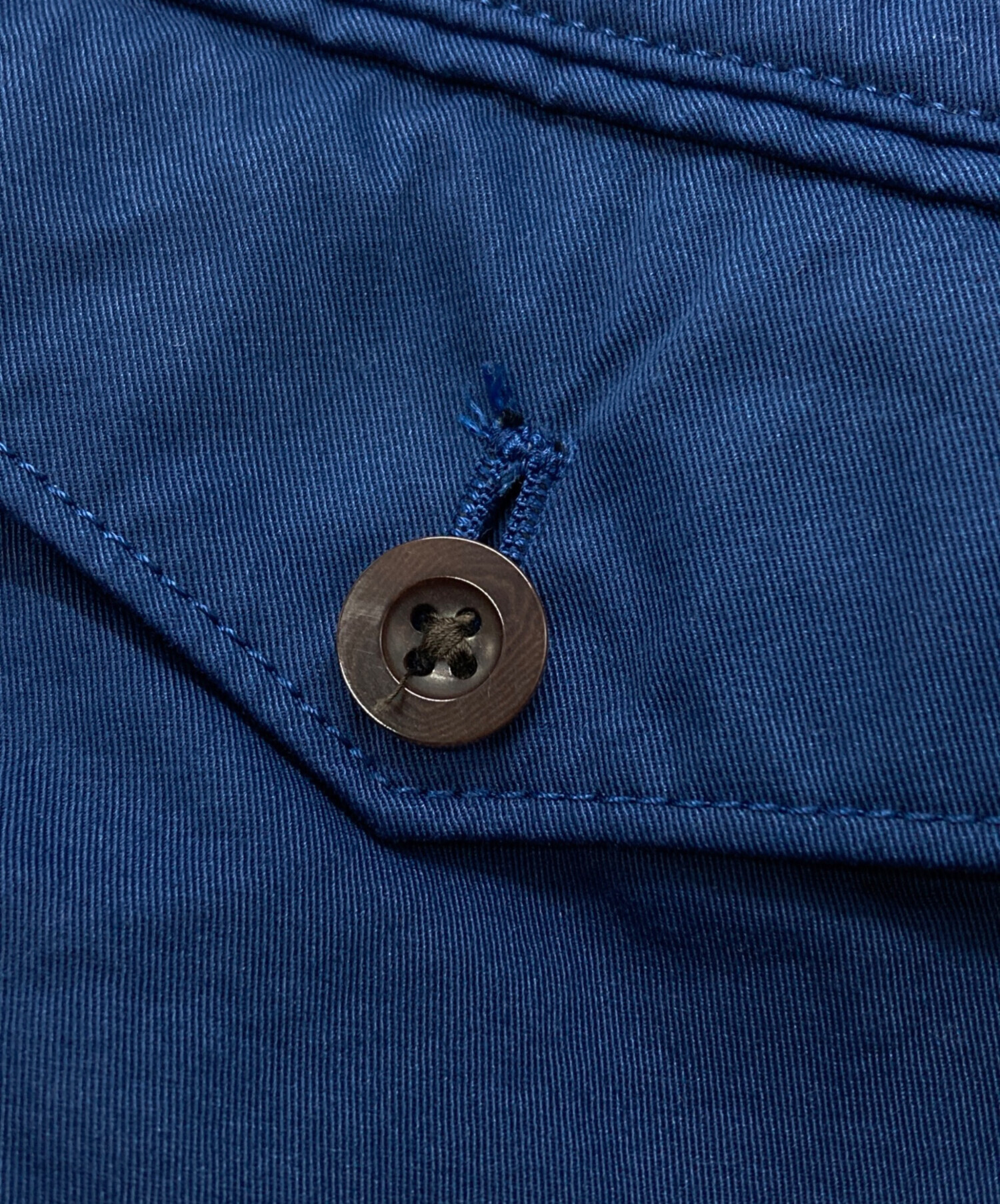 中古・古着通販】KOLOR (カラー) ナイロンライトツイルパンツ ブルー