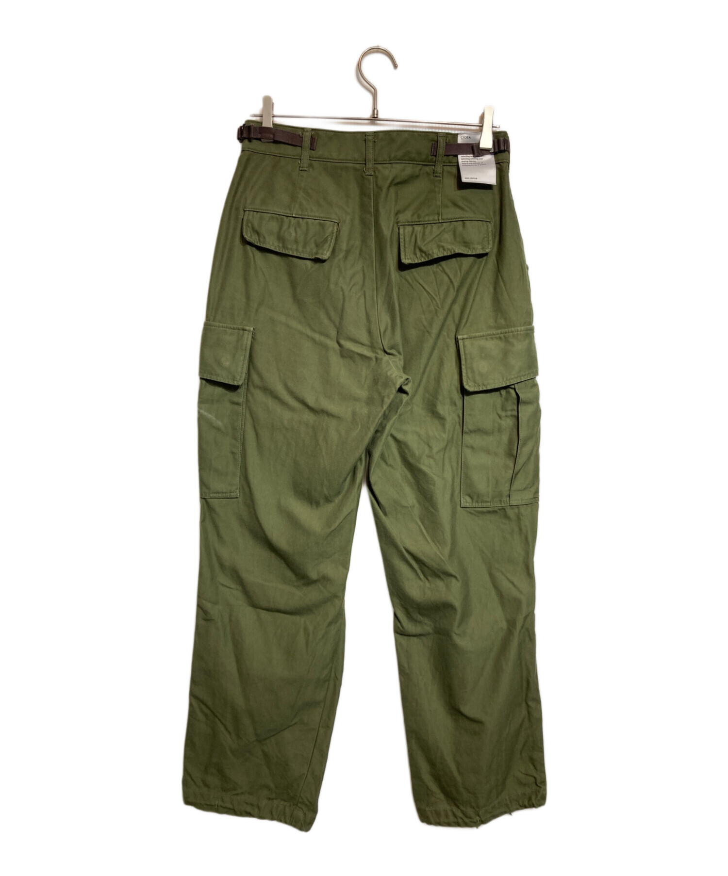 CIOTA シオタ　ワークパンツ オリーブグリーン 中古・古着通販】CIOTA (シオタ) URBAN RESEARCH (アーバンリサーチ