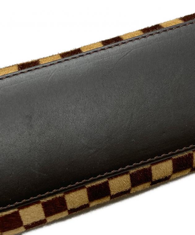 中古・古着通販】LOUIS VUITTON (ルイ ヴィトン) ハラコハンドバッグ