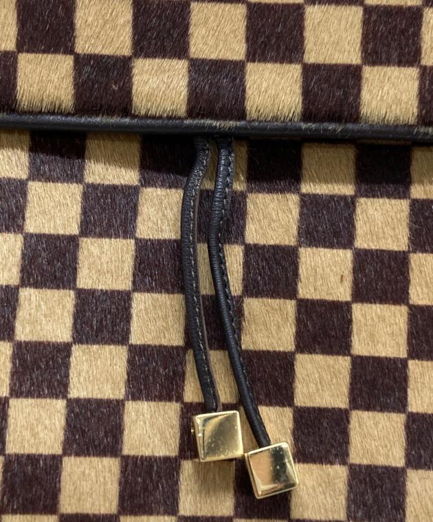 中古・古着通販】LOUIS VUITTON (ルイ ヴィトン) ハラコハンドバッグ