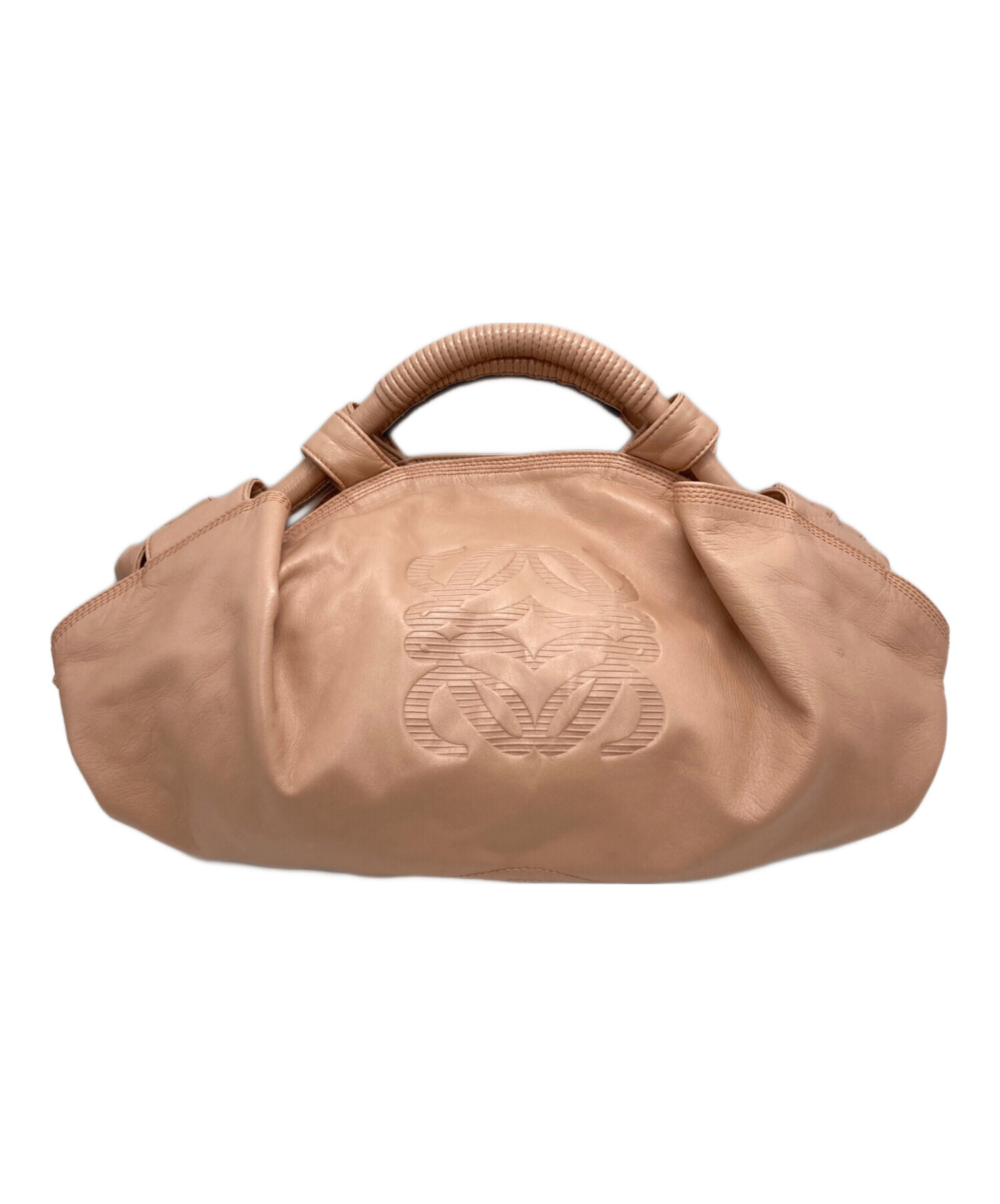 中古・古着通販】LOEWE (ロエベ) ナッパアイレハンドバッグ ピンク