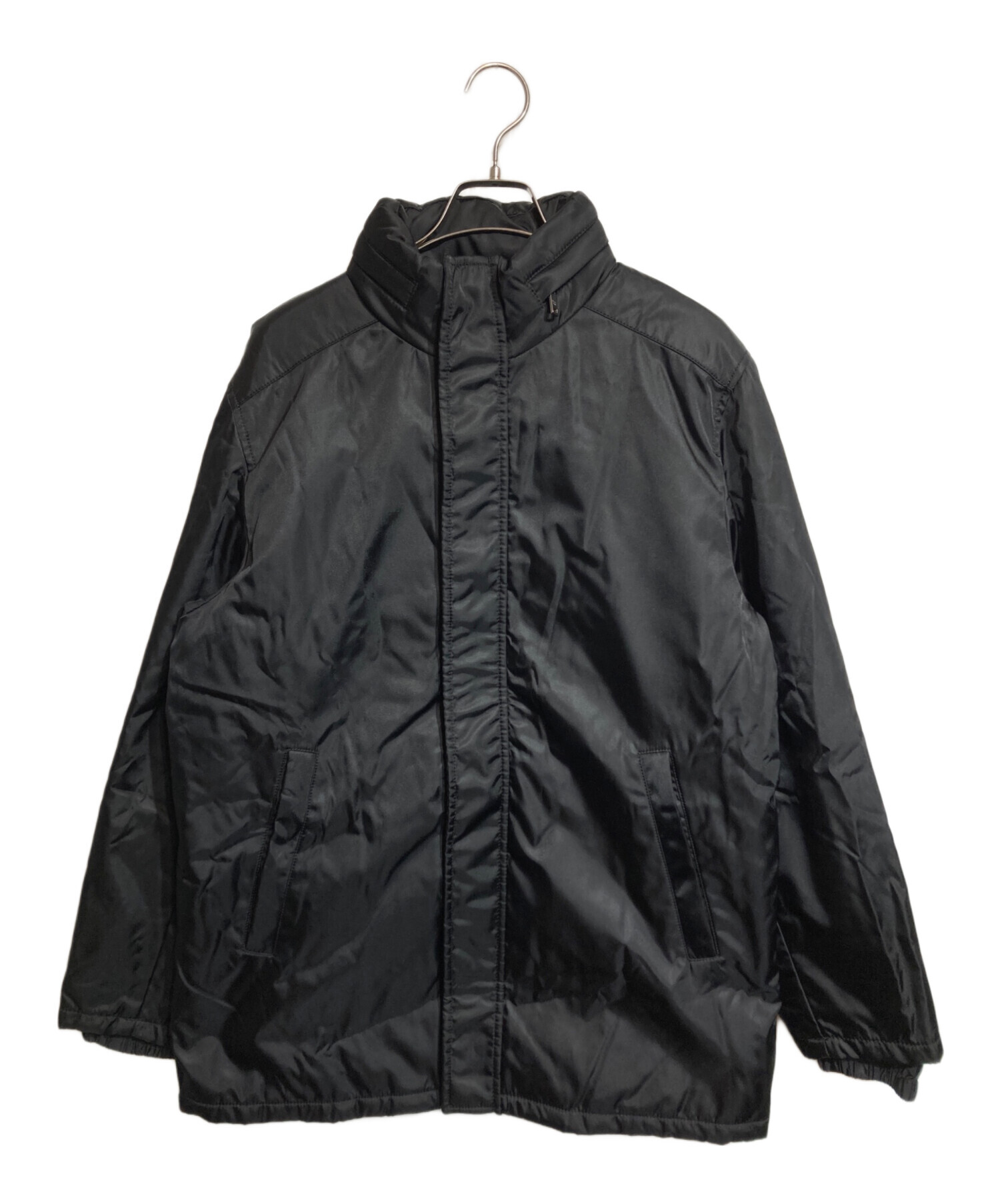 中古・古着通販】PRADA (プラダ) re-nylonパフジャケット ブラック