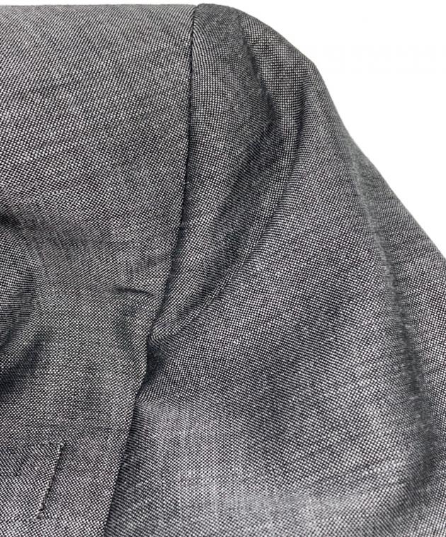 PRADA グレー テーラードジャケット 中古・古着通販】PRADA (プラダ) テーラードジャケット グレー サイズ