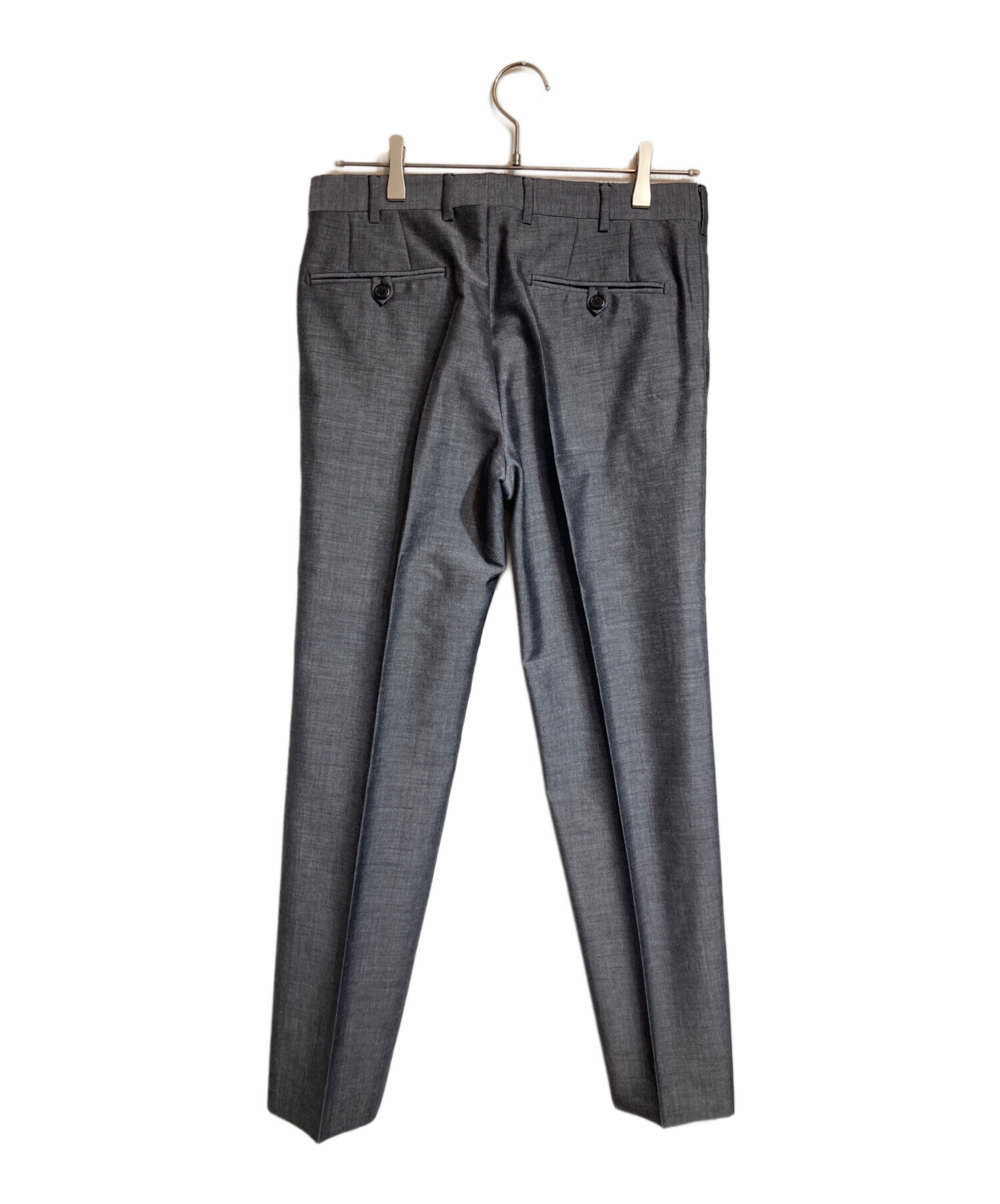 中古・古着通販】PRADA (プラダ) スラックス グレー サイズ:44R