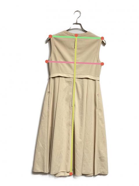 日本製★生地サイズ42 FOXEYNEWYORK　ノースリーブワンピース 中古・古着通販】FOXEY NEWYORK (フォクシーニューヨーク