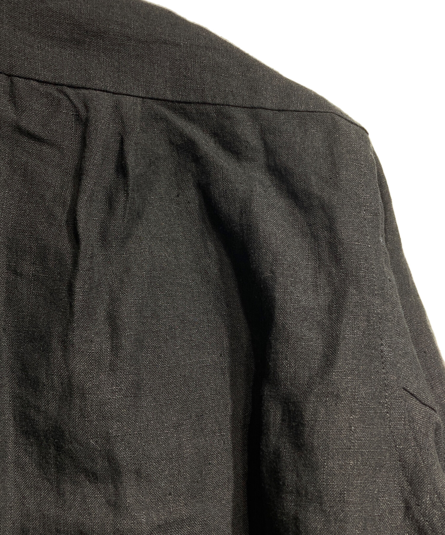 中古・古着通販】Gorsch (ゴーシュ) Linen Collar shirt/リネンカラー