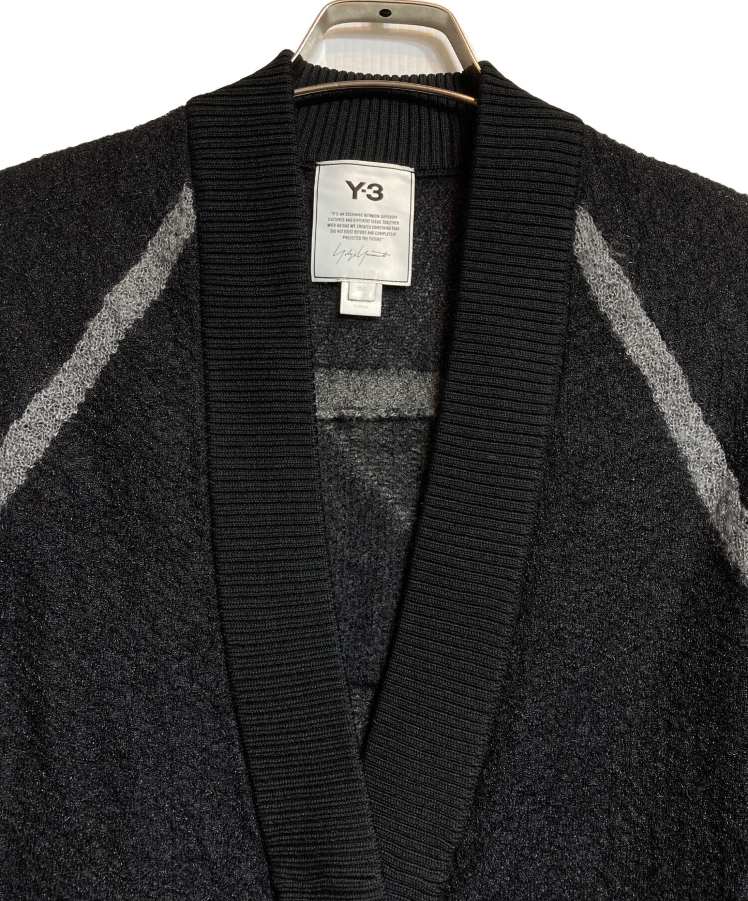 中古・古着通販】Y-3 (ワイスリー) W CLASIC SHEER KNIT CARDIGAN