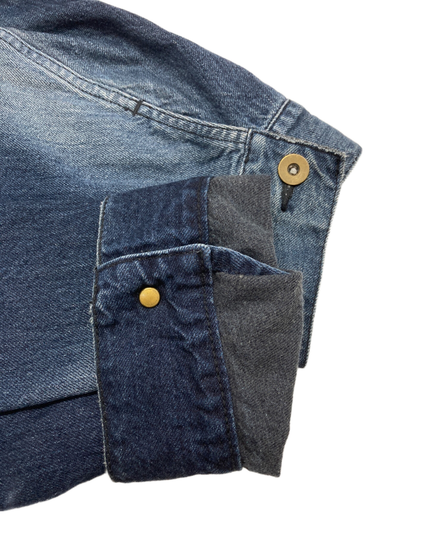 中古・古着通販】kolor/BEACON (カラービーコン) 10ozデニムブルゾン