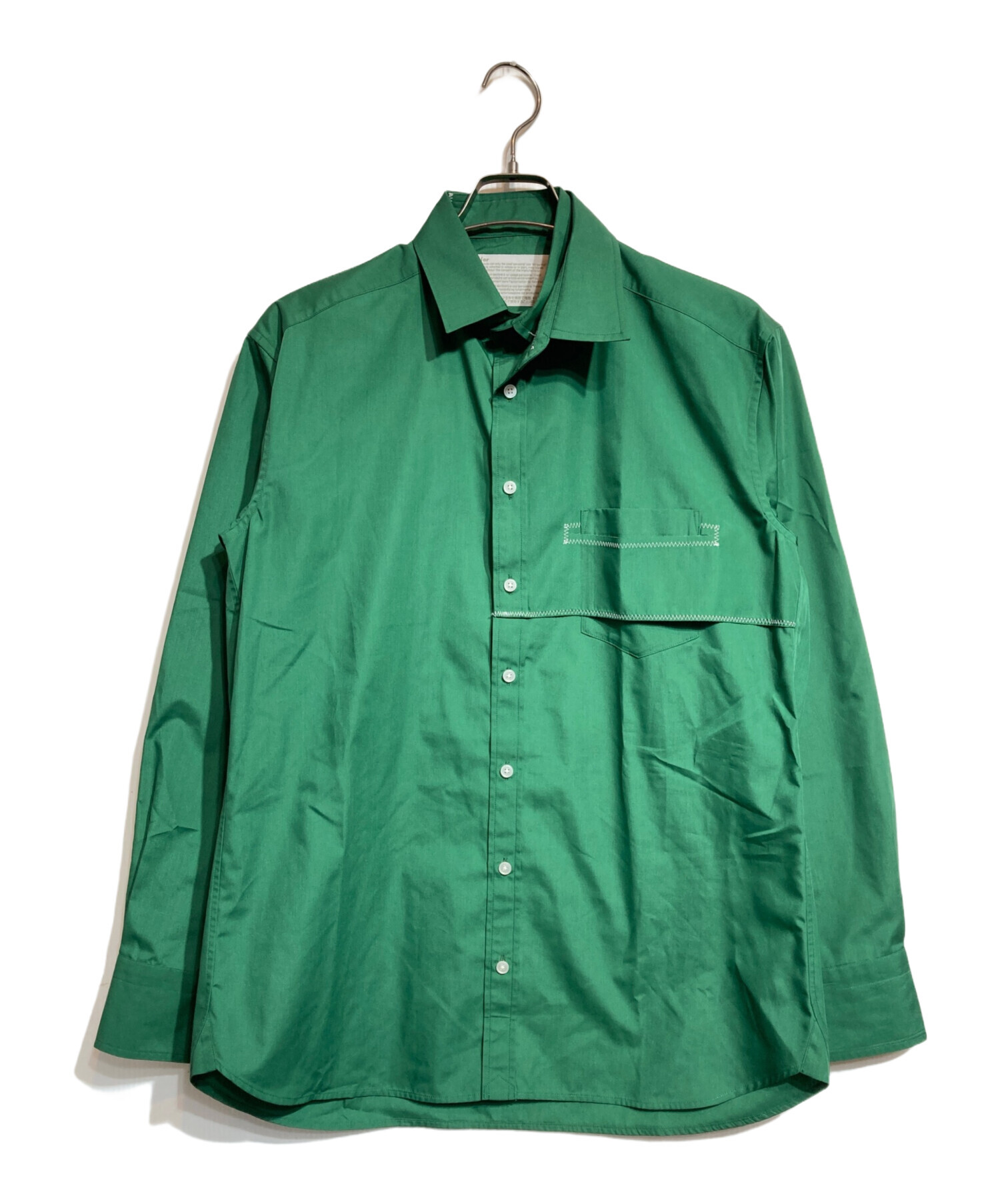 黒いポロシャツ 襟多色 Kolor size2 kolor（カラー） ポロシャツ 「kolor/カラー」26SCM-T04203 S/S Polo