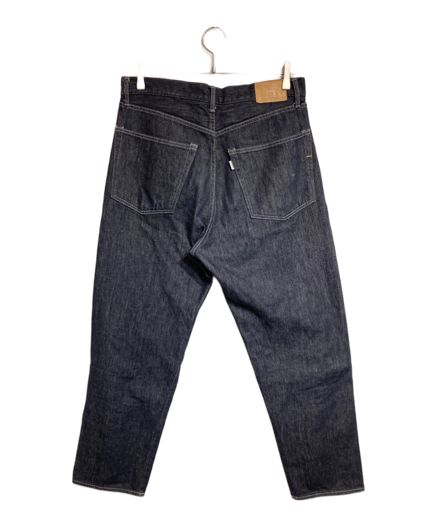Graphpaper Colorfast Denim Belted Pants Graphpaper Colorfast Denim 