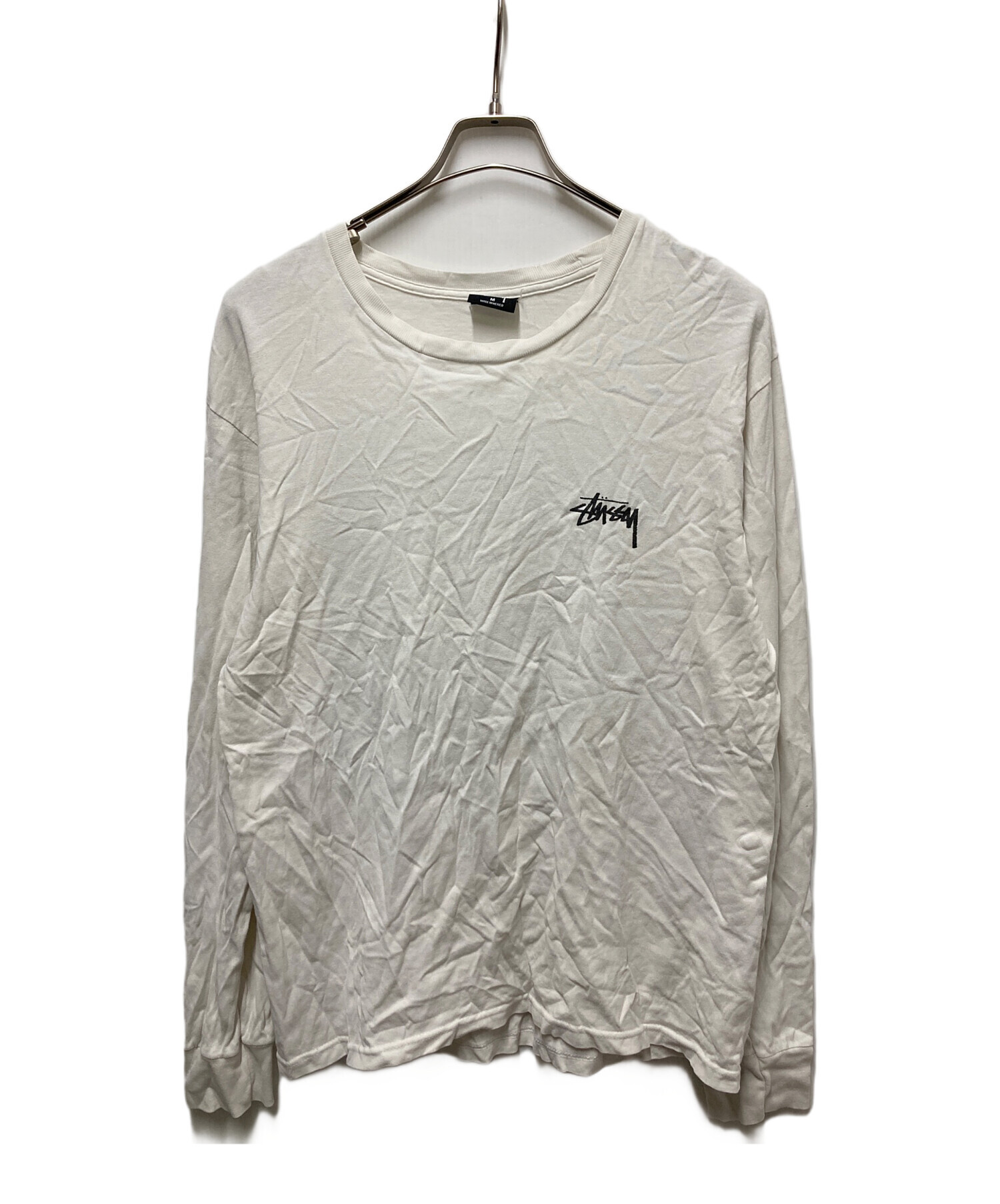 中古・古着通販】stussy (ステューシー) シャドーマンロゴカットソー