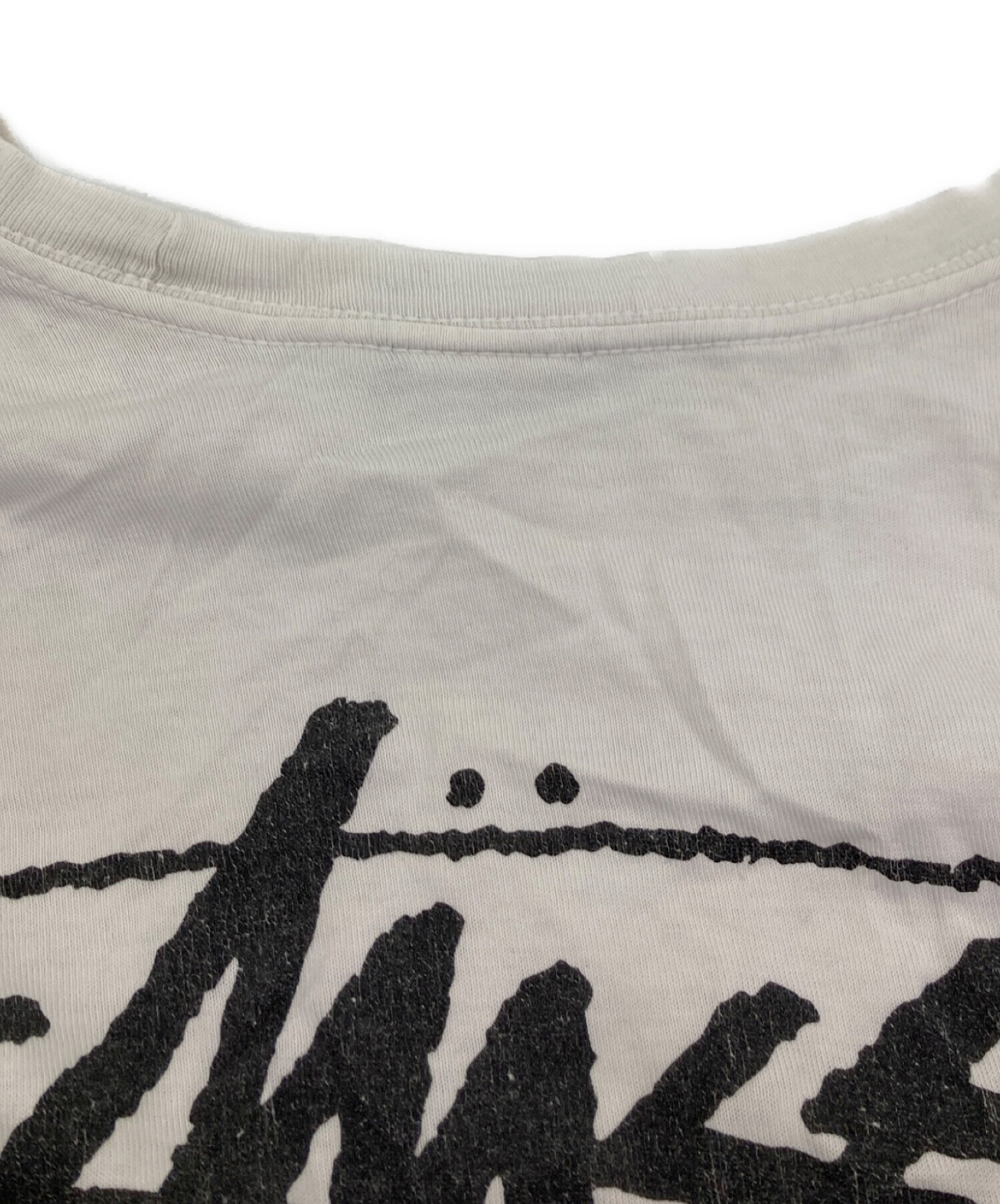 中古・古着通販】stussy (ステューシー) シャドーマンロゴカットソー