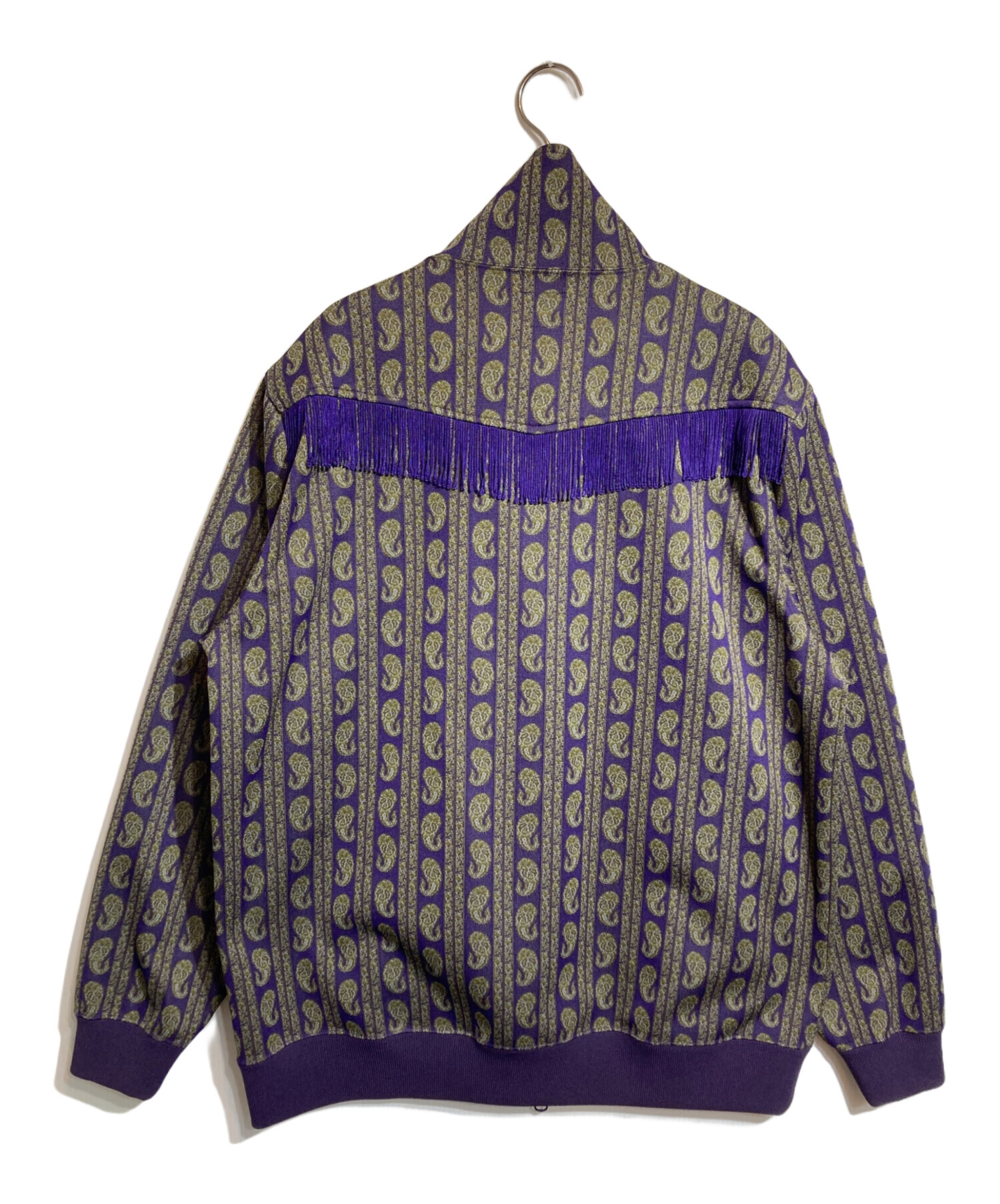 中古・古着通販】Needles (ニードルズ) FRINGE TRACK JACKET パープル