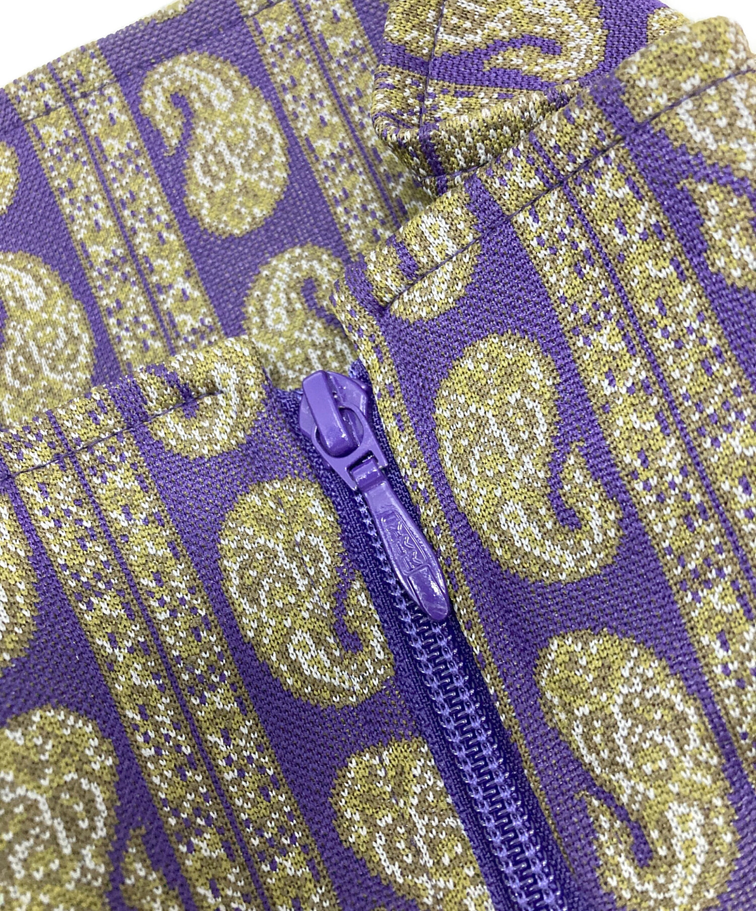 中古・古着通販】Needles (ニードルズ) FRINGE TRACK JACKET パープル 