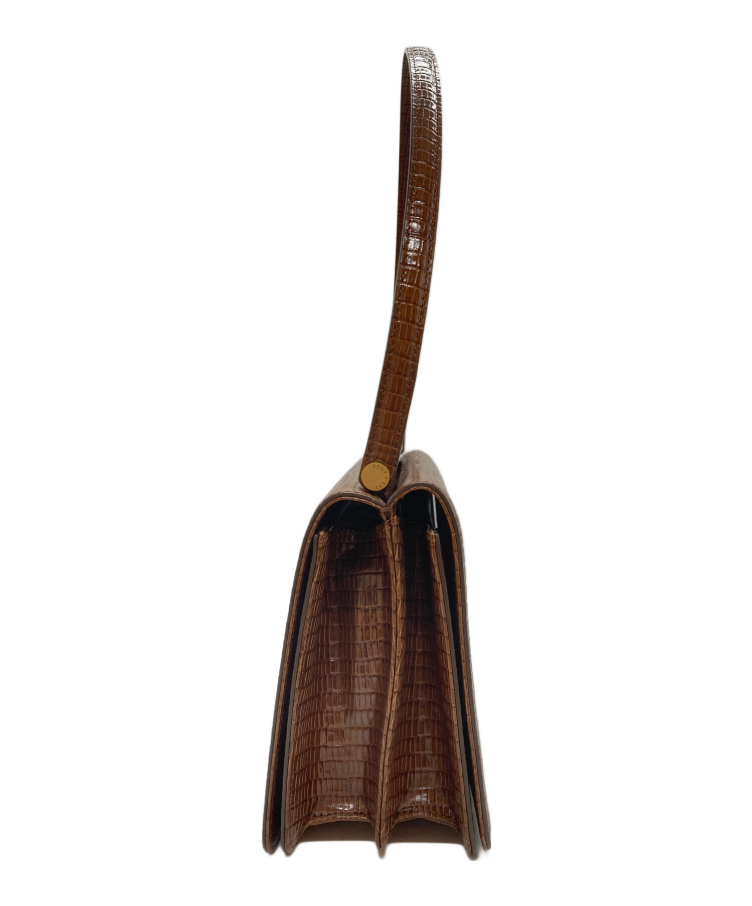 中古・古着通販】TOUT Y EST (トゥティエ) SAC PAUMELLE ブラウン 