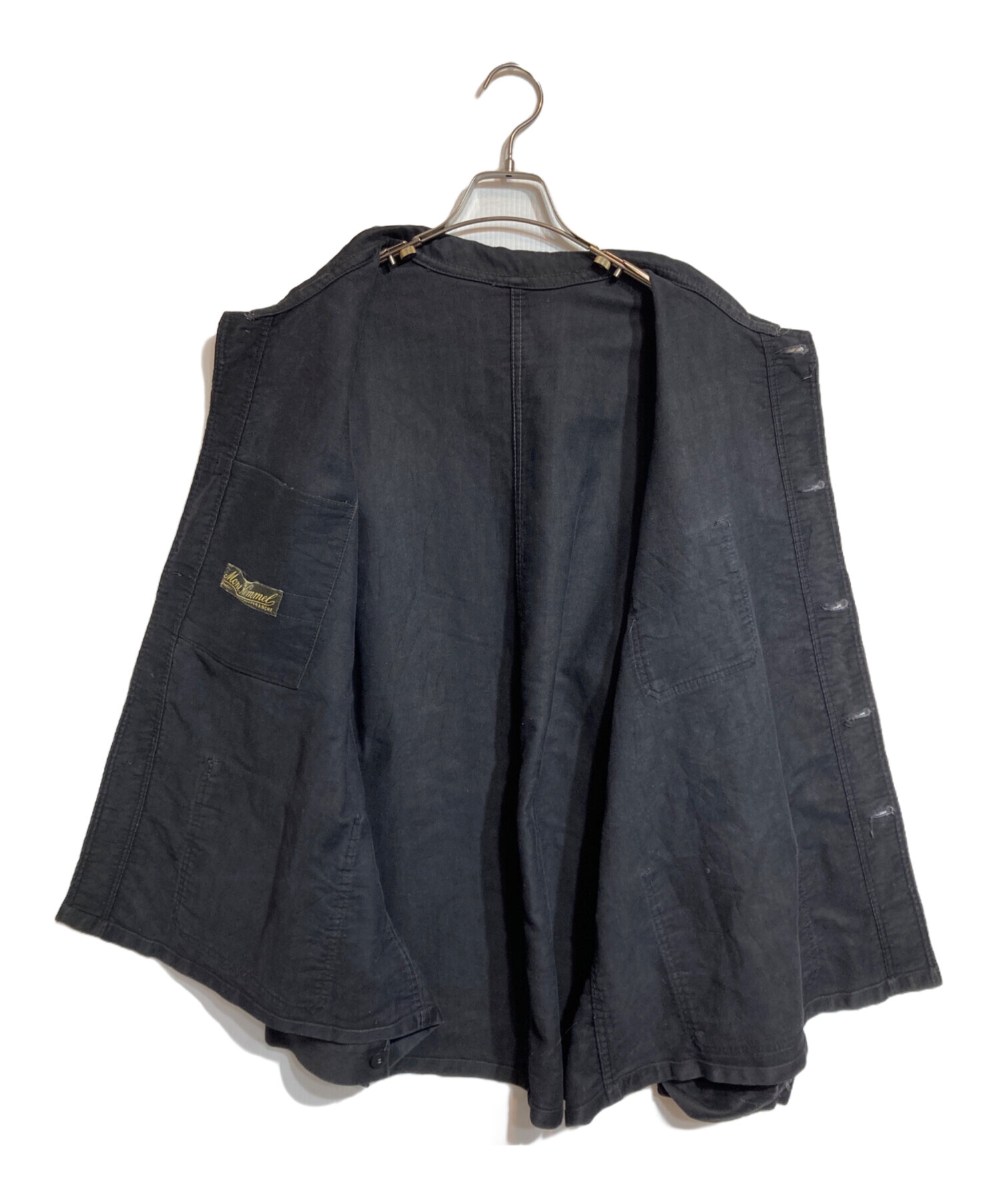 中古・古着通販】MONT KEMMEL (モンケメル) ブラックモールスキン 
