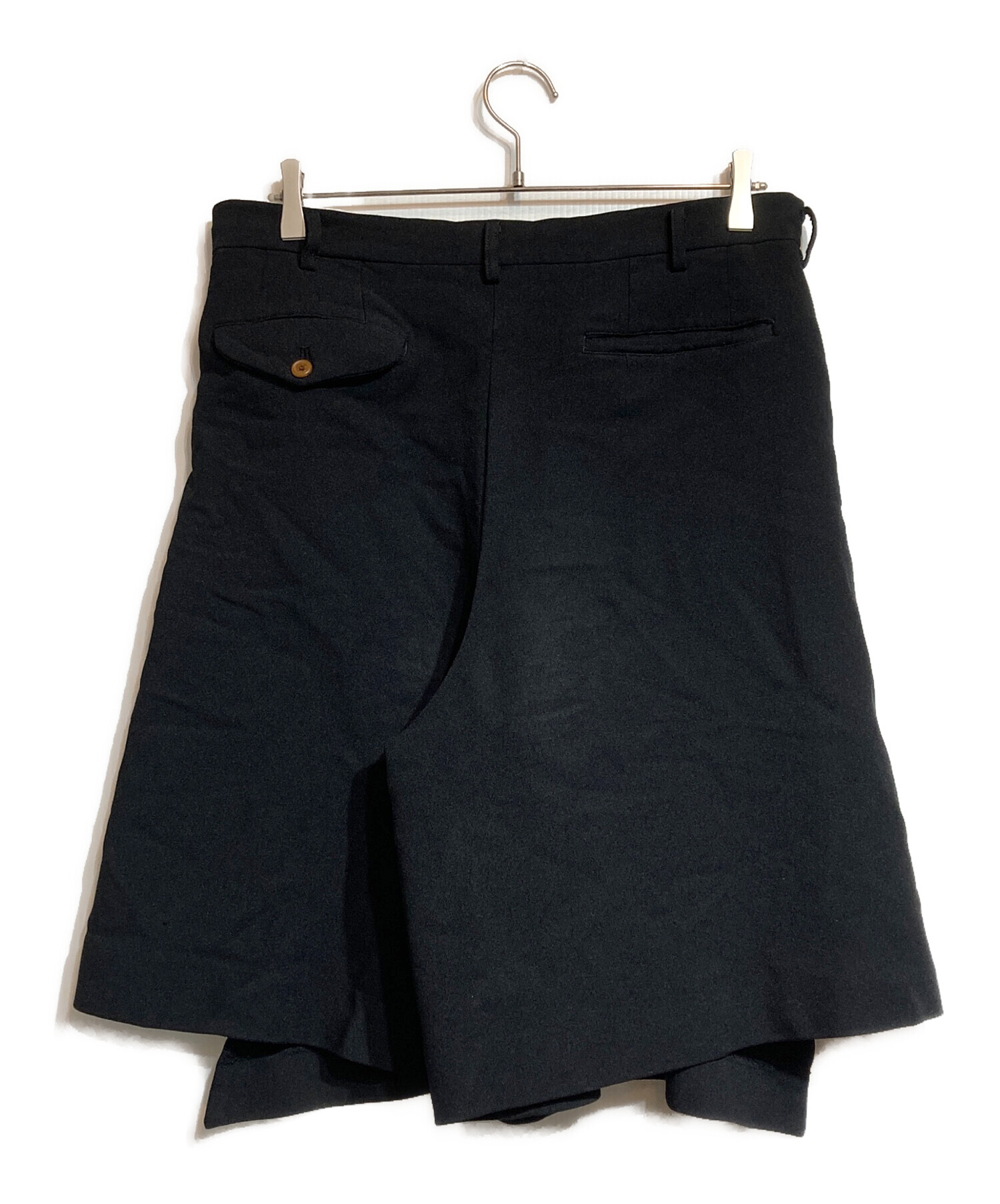 COMME DES GARÇONS HOMME PLUS ポリ縮絨ハーフパンツ Comme des Garçons Homme Plus ポリ縮絨ハーフパンツ