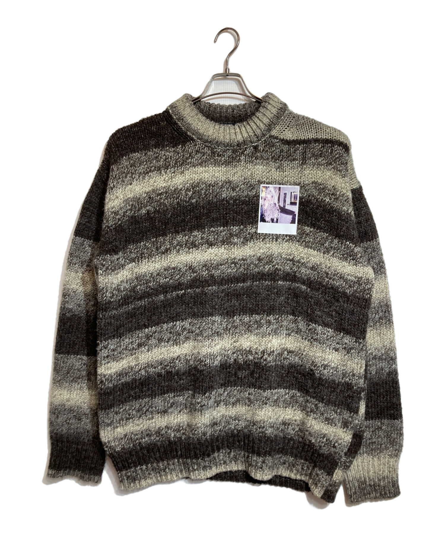 中古・古着通販】RAF SIMONS (ラフシモンズ) Striped Roundneck
