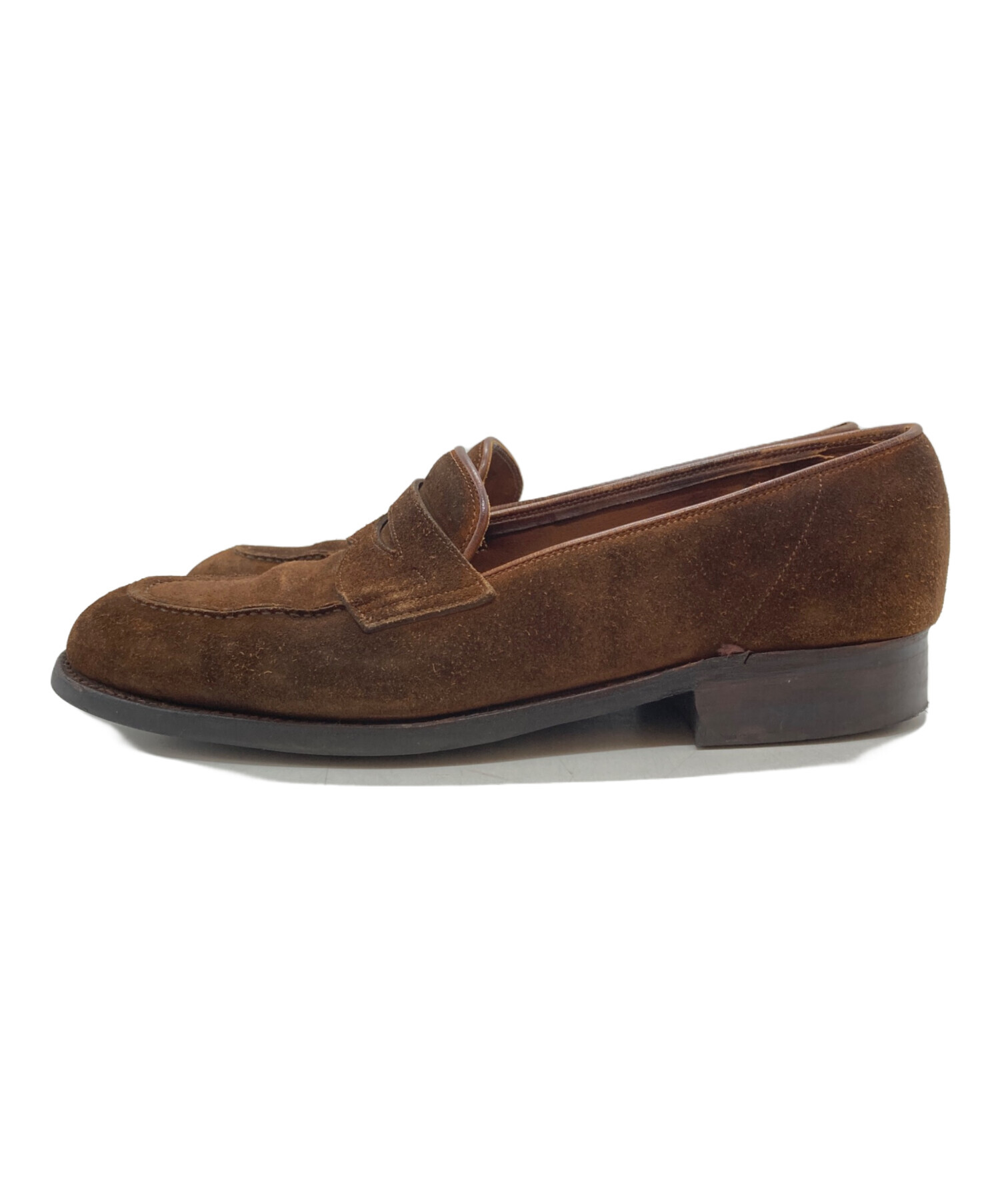 中古・古着通販】JOHN LOBB (ジョンロブ) スウェードコインローファー 