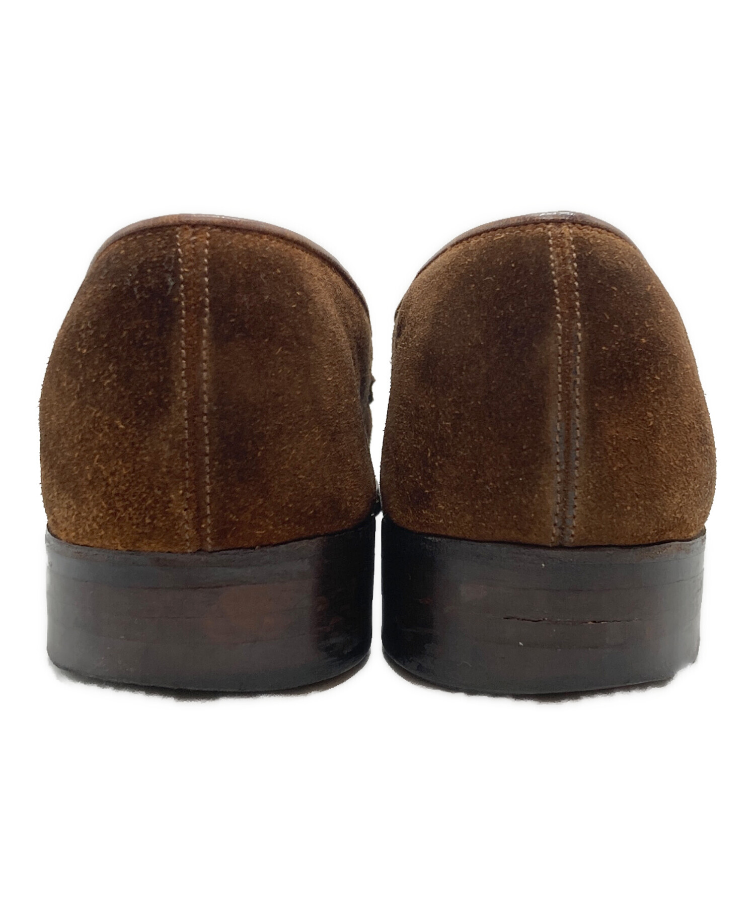 中古・古着通販】JOHN LOBB (ジョンロブ) スウェードコインローファー 