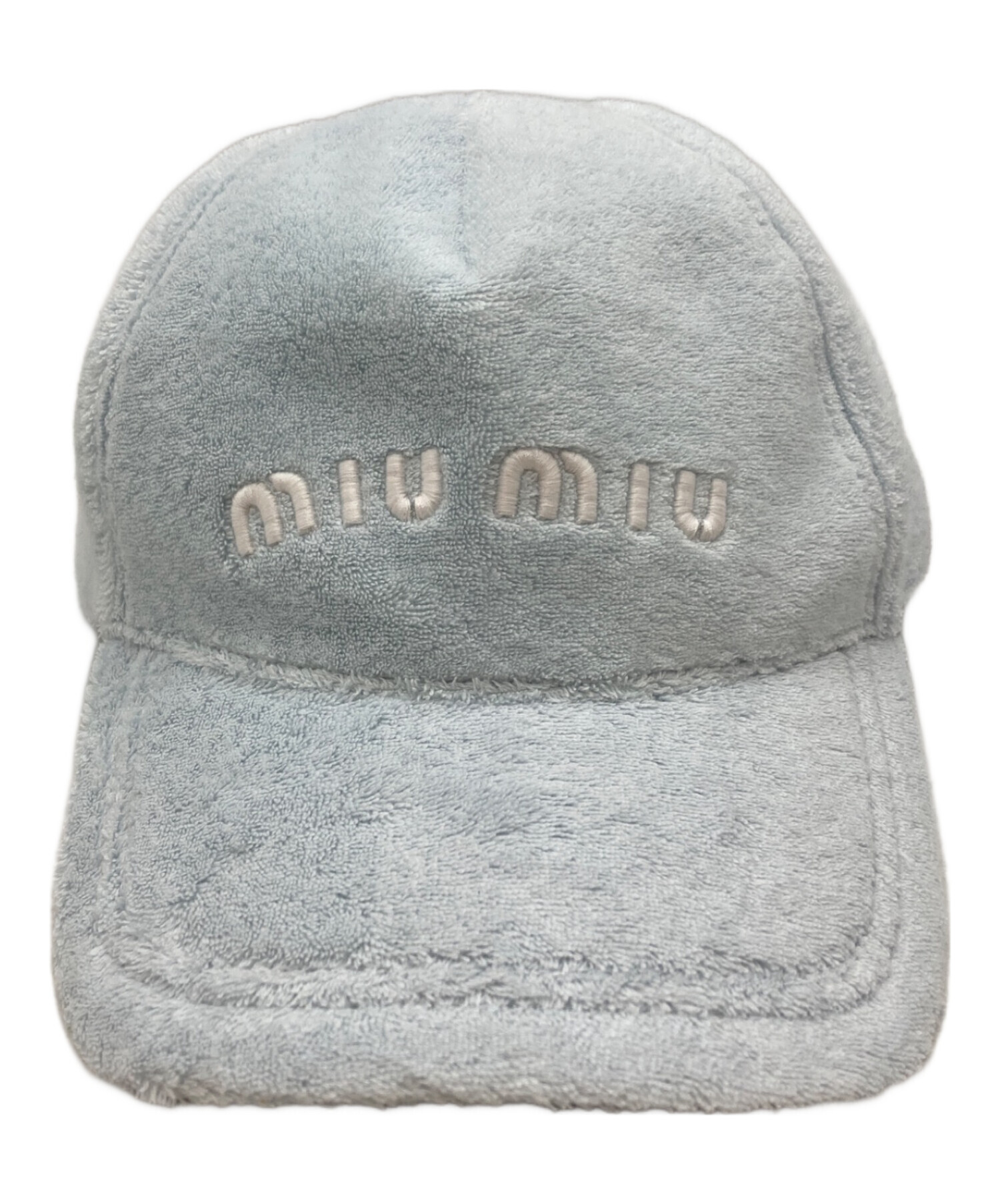 中古・古着通販】MIU MIU (ミュウミュウ) ロゴパイルベースボール