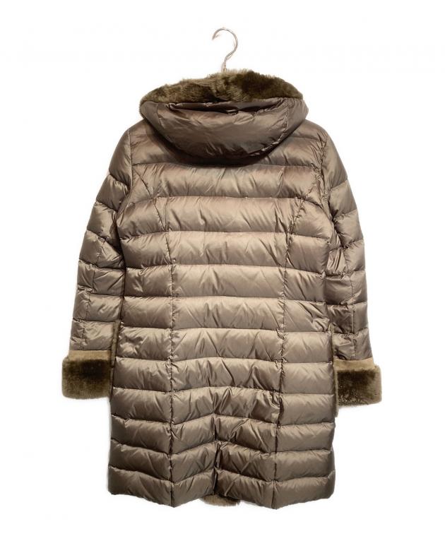 中古・古着通販】EMMETI (エンメティ) ムートン切替ダウンコート