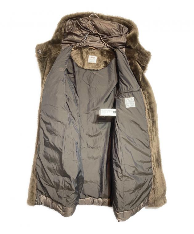 中古・古着通販】EMMETI (エンメティ) ムートン切替ダウンコート