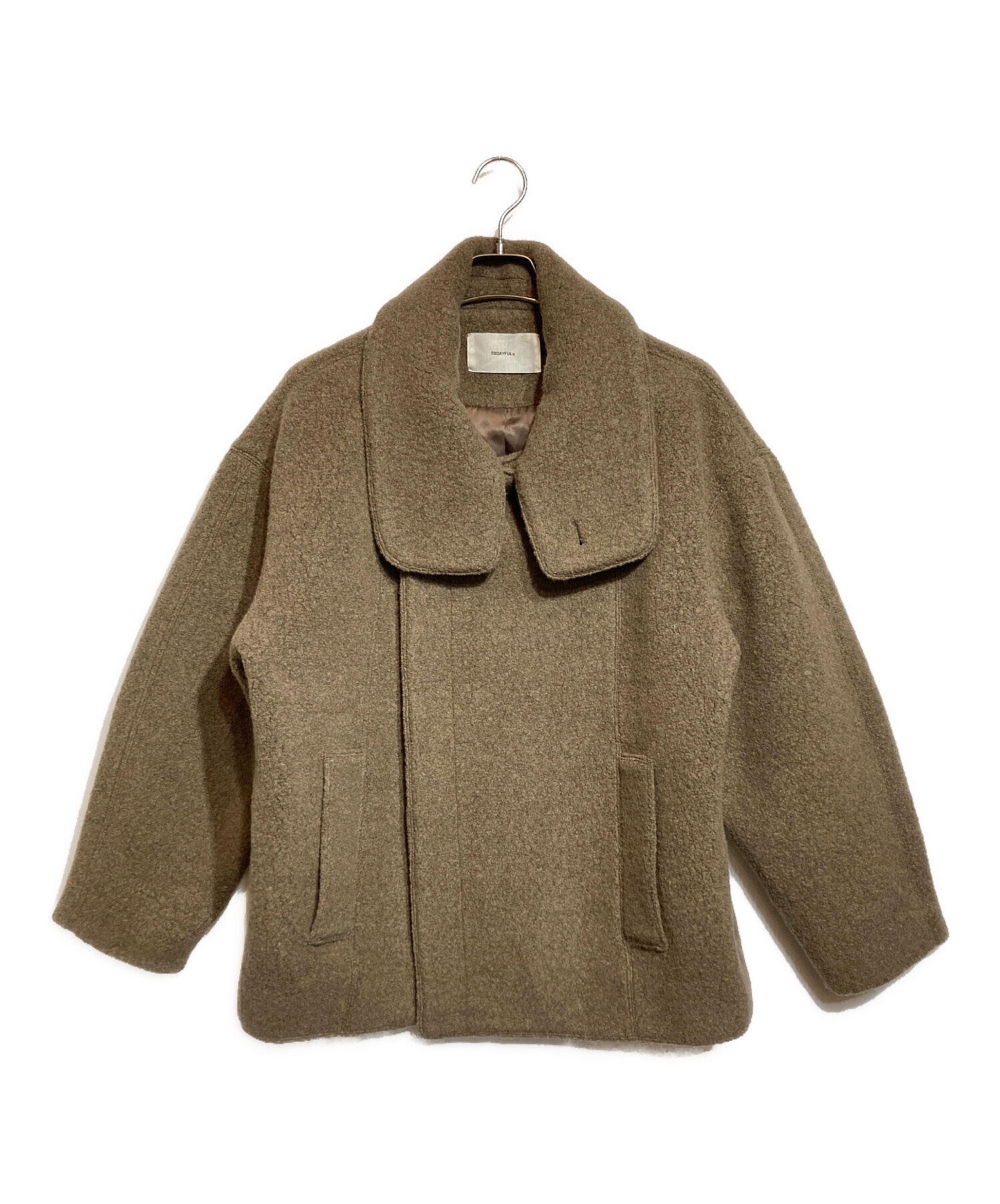 新品未使用_TODAYFUL Standcollar Boucle Jacket 中古・古着通販】TODAYFUL (トゥデイフル) Standcollar Boucle Jacket