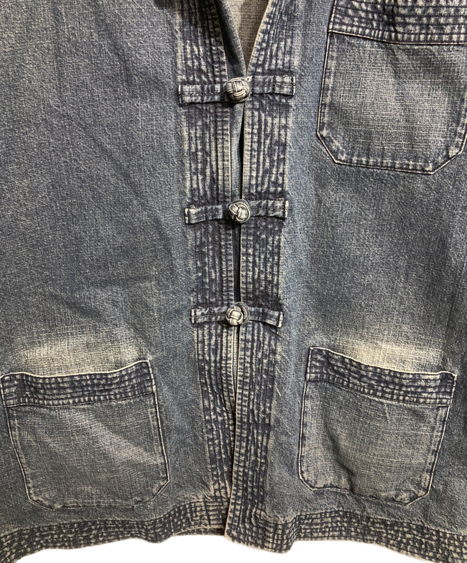 中古・古着通販】A.P.C. (アーペーセー) デニムチャイナジャケット