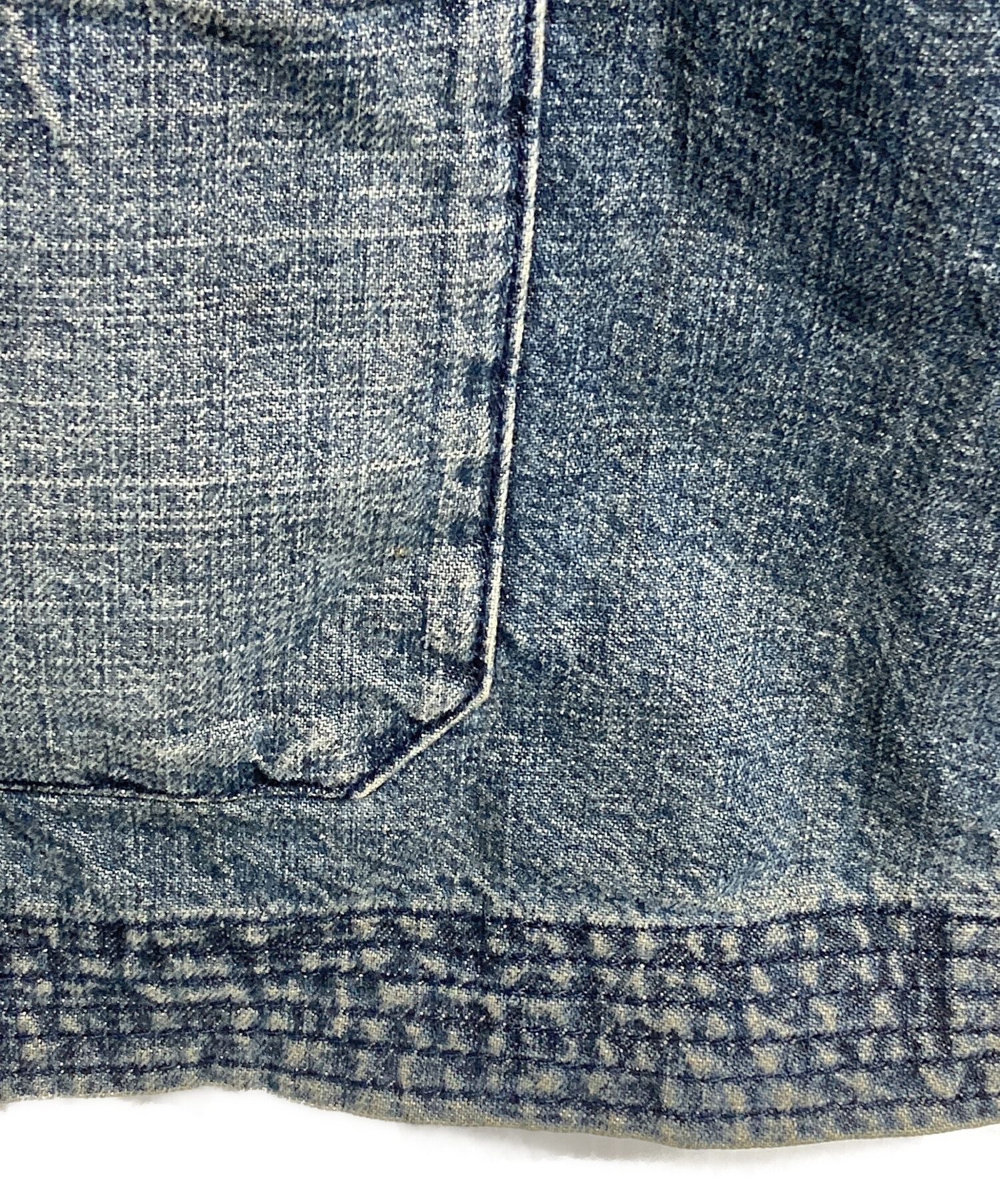 中古・古着通販】A.P.C. (アーペーセー) デニムチャイナジャケット