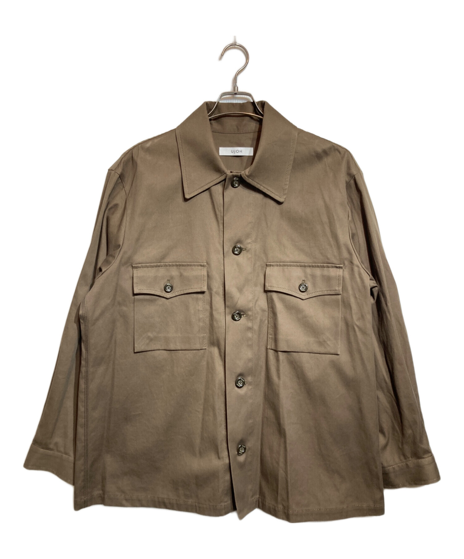 中古・古着通販】Ujoh (ウジョー) CPO BOX Shirt Blouson ブラウン 