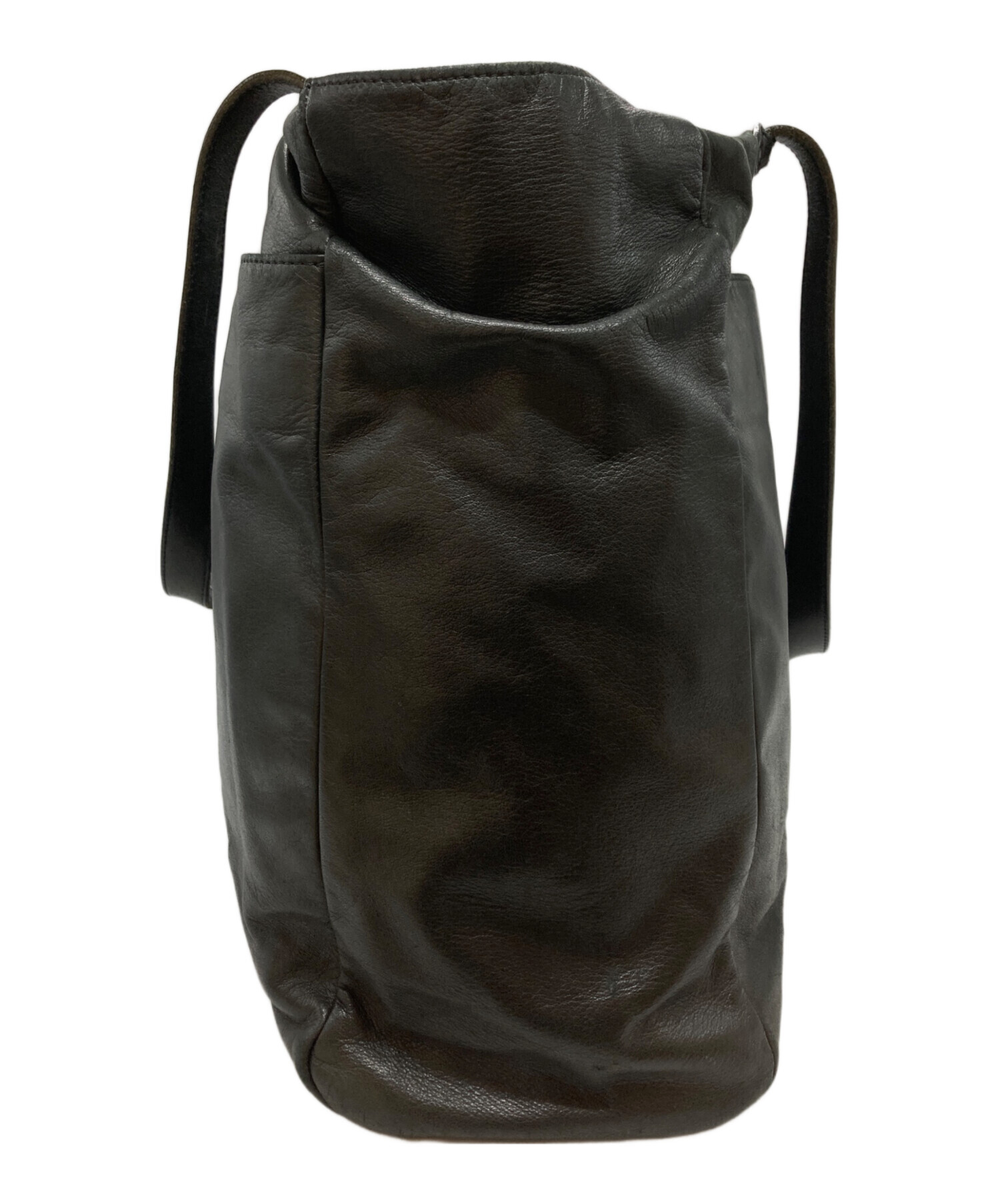 中古・古着通販】PORTER (ポーター) レザートートバッグ/ラゲッジ