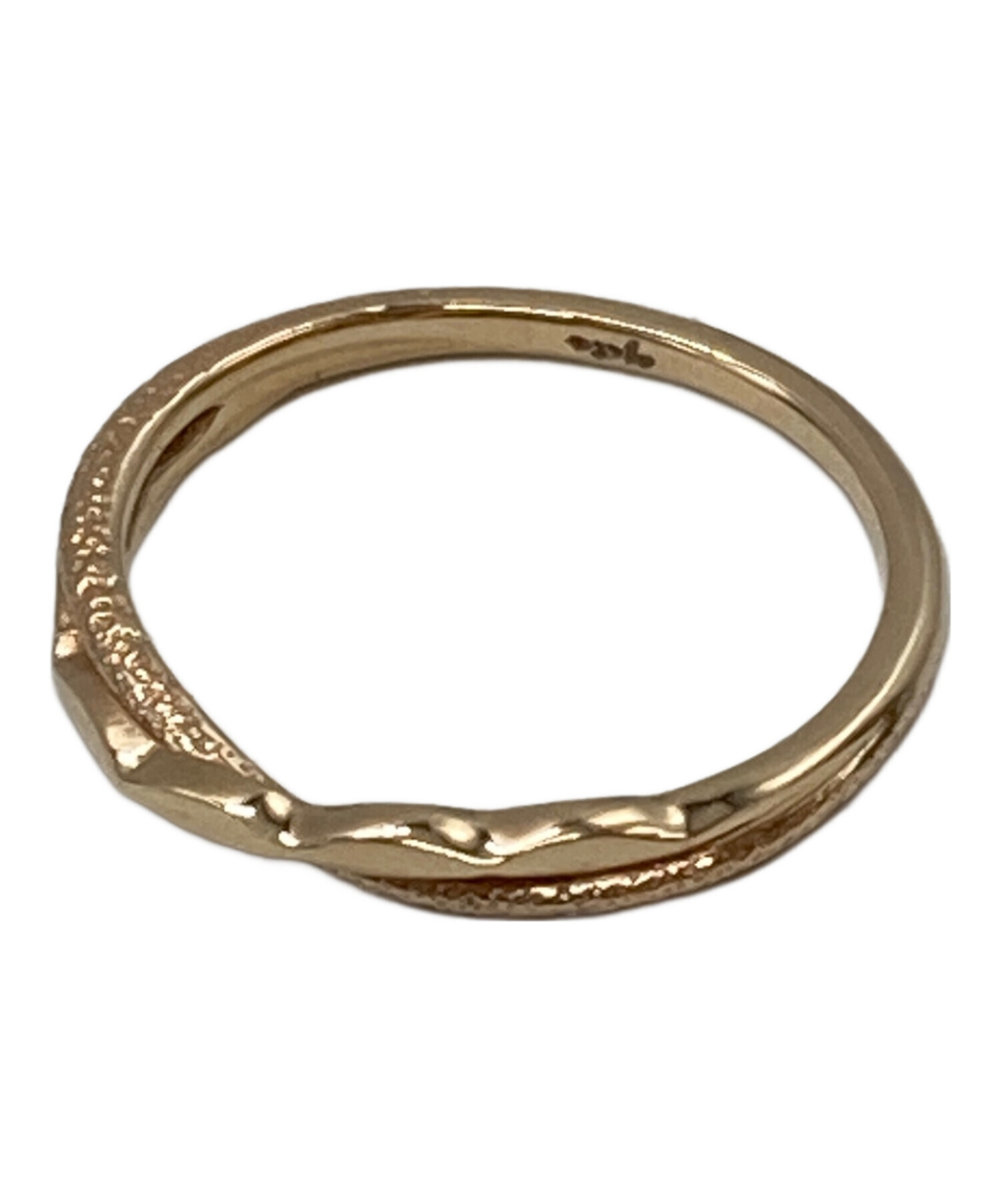 中古・古着通販】agete (アガット) リング ゴールド サイズ:9号