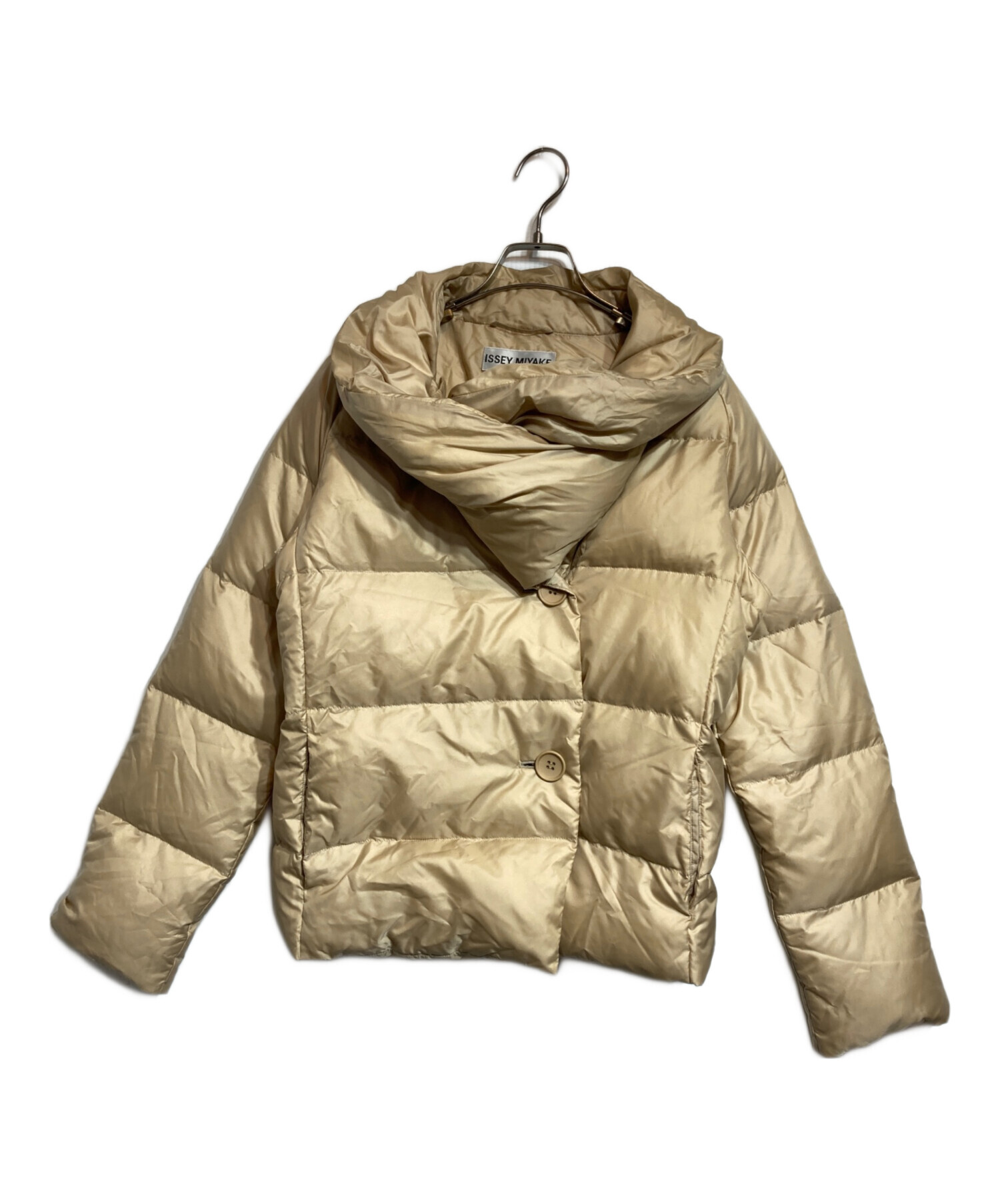 中古・古着通販】ISSEY MIYAKE (イッセイミヤケ) クロスカラーダウン