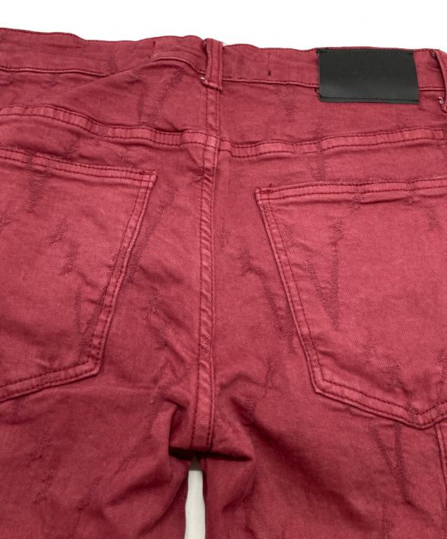 中古・古着通販】VALABASAS (バラバサス) ダメージフレアデニムパンツ