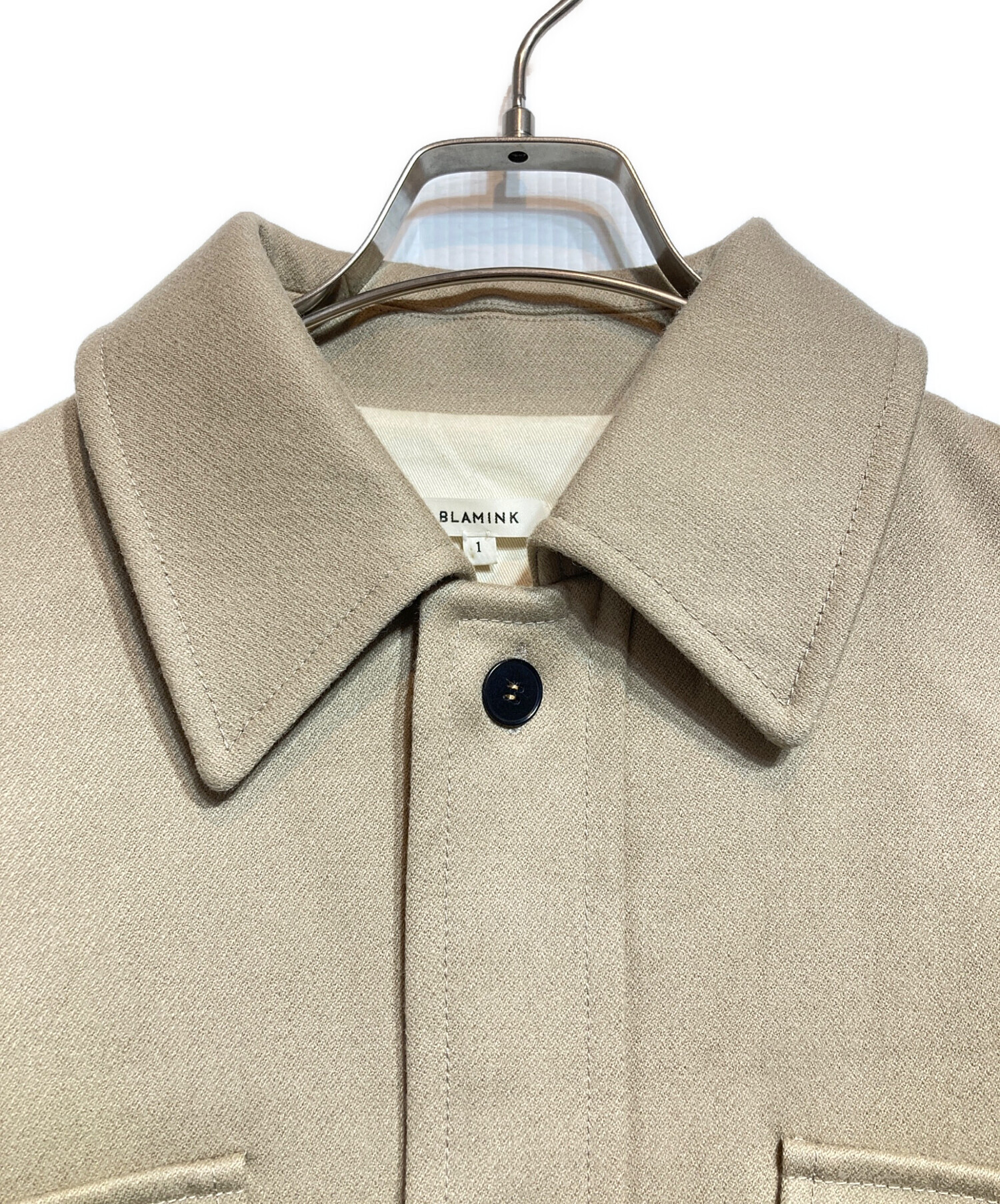 BLAMINK ブラミンク テーラードジャケット メンズ 【古着】【中古】 中古・古着通販】BLAMINK (ブラミンク) ウールフランネルジャケット
